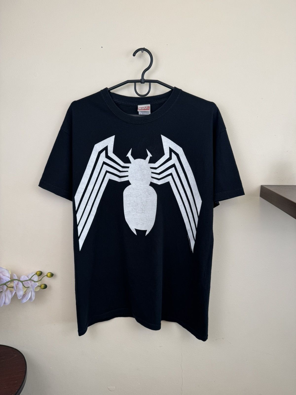 Marvel Comics Vintage Marvel Venom T shirt Black Spider Man sz M 2008 Y2K Size US M / EU 48-50 / 2 - 8 Thumbnail