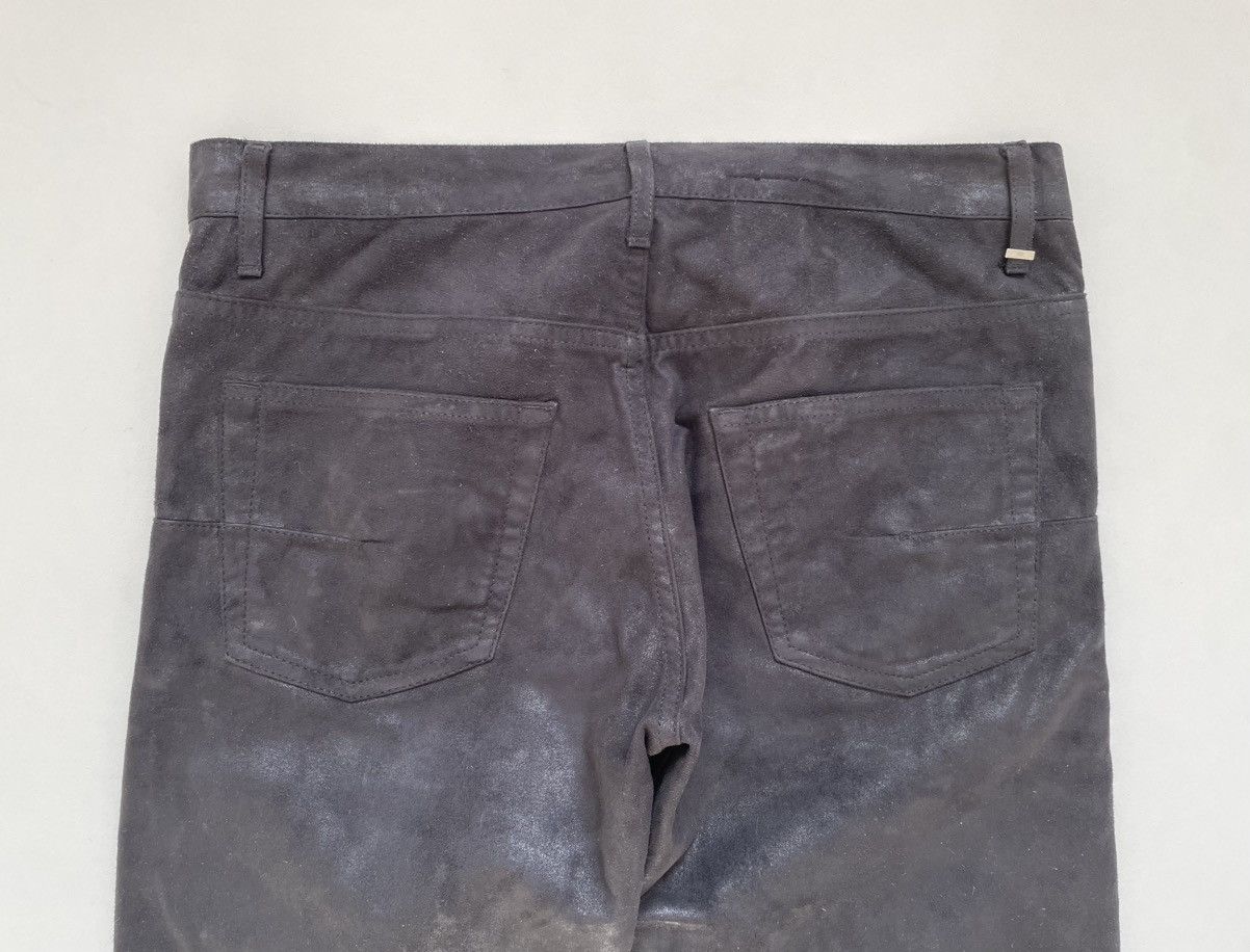 Dior A/W 08 Black Glitter Moleskin Trousers Size US 30 / EU 46 - 16 Thumbnail