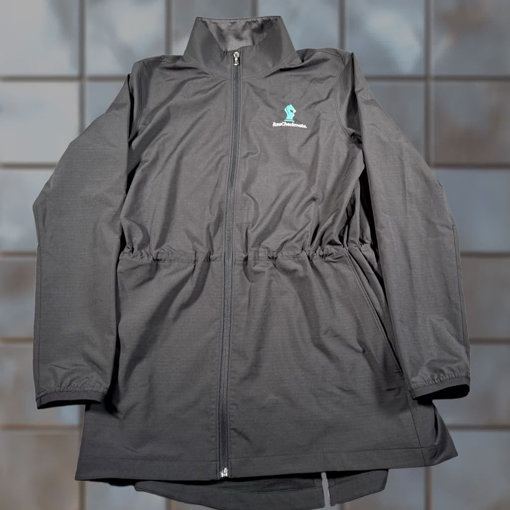 Under Armour Under Armour Corporate Windstrike Jacket Women Small Full Zip Black Embroidered Logo Size S / US 4 / IT 40 - 1 Thumbnail