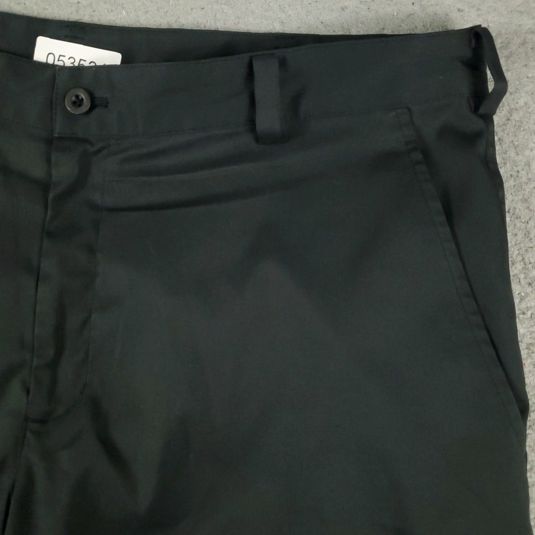 Nike Nike Shorts Mens 36 Black Golf Dri Fit Casual Flat Front Chino Size US 36 / EU 52 - 3 Thumbnail