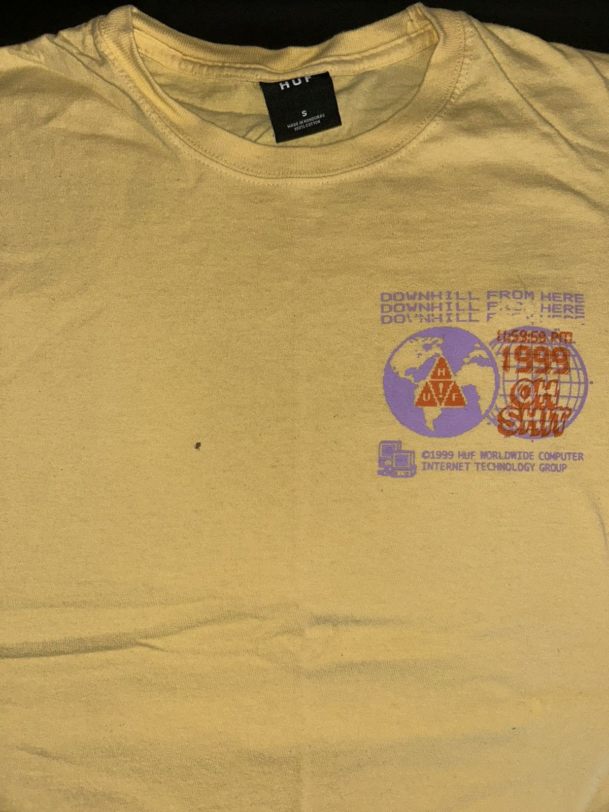Huf HUF Crash Tee Size US S / EU 44-46 / 1 - 1 Thumbnail