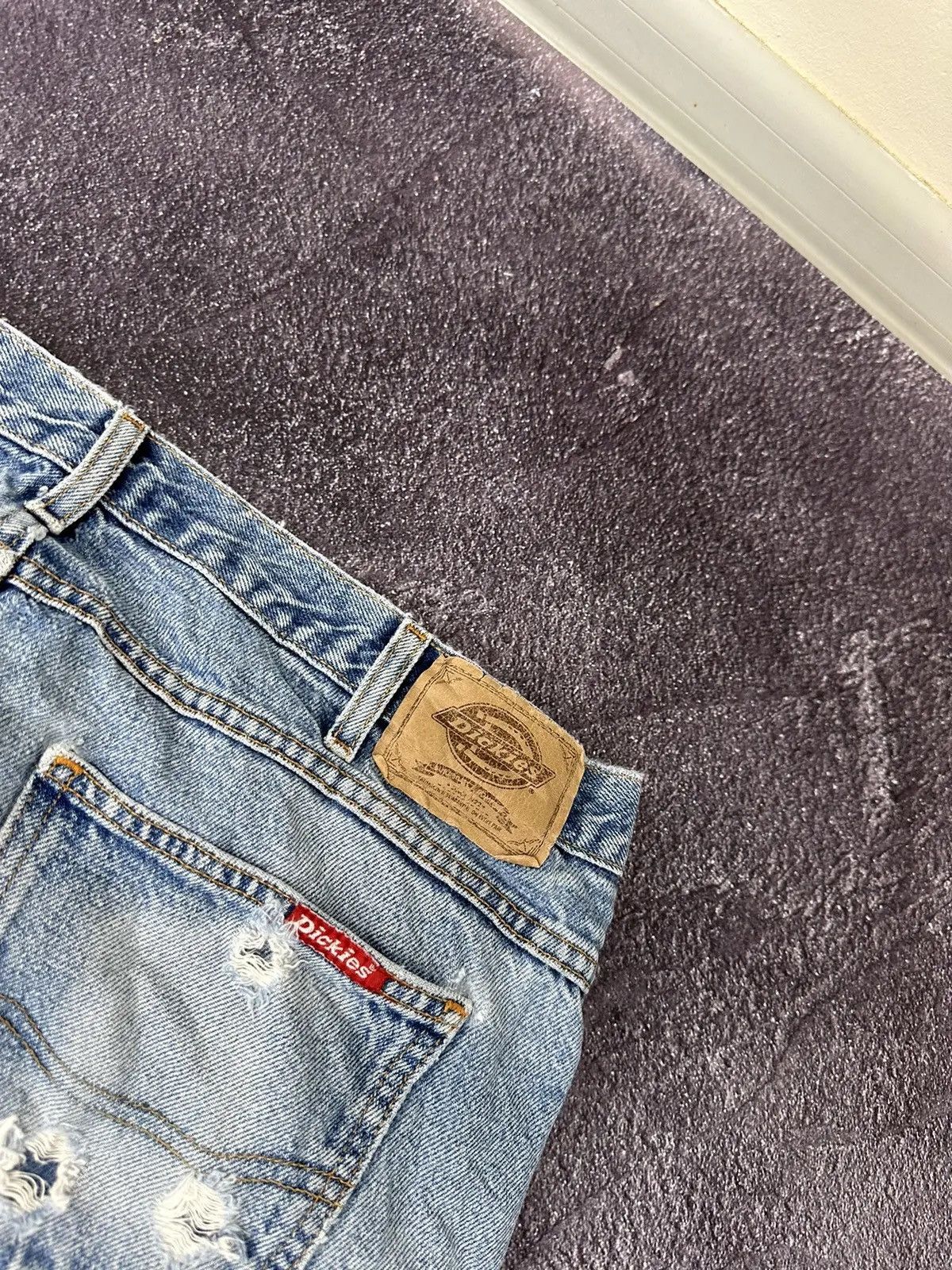 Dickies × Vintage Vintage Dickies Faded Blue Denim American Hype Baggy Jeans Size US 38 / EU 54 - 6 Thumbnail