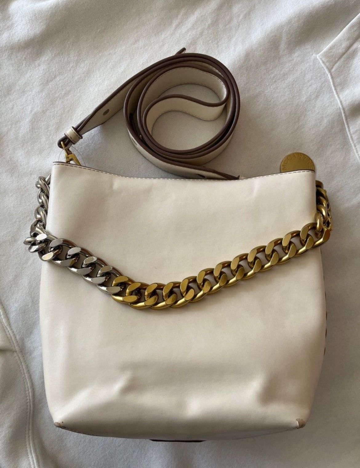 Authentic Stella McCartney Chain Shoulder Bag