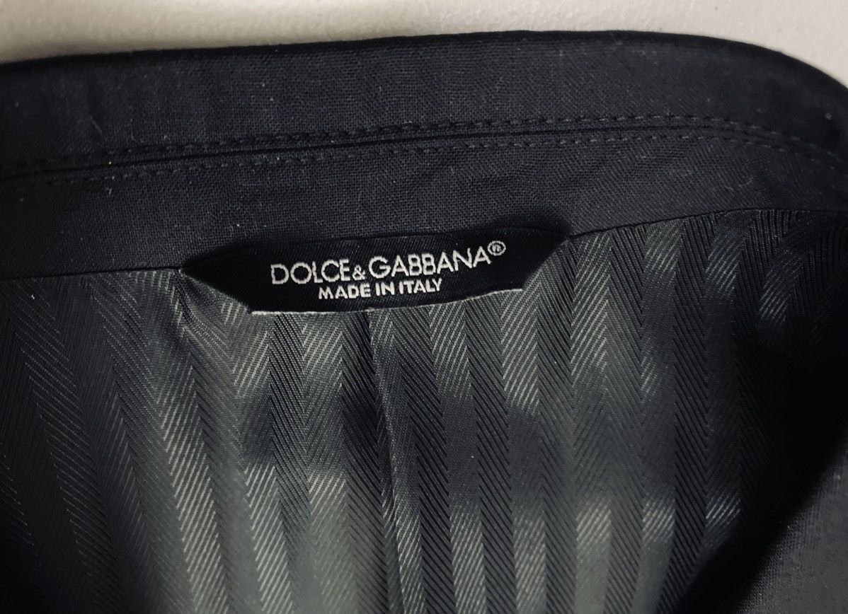 Dolce & Gabbana Dolce & Gabbana 🇮🇹 Black Notch Lapel 2btn Martini Tux 56R NWT Size 46R - 5 Thumbnail