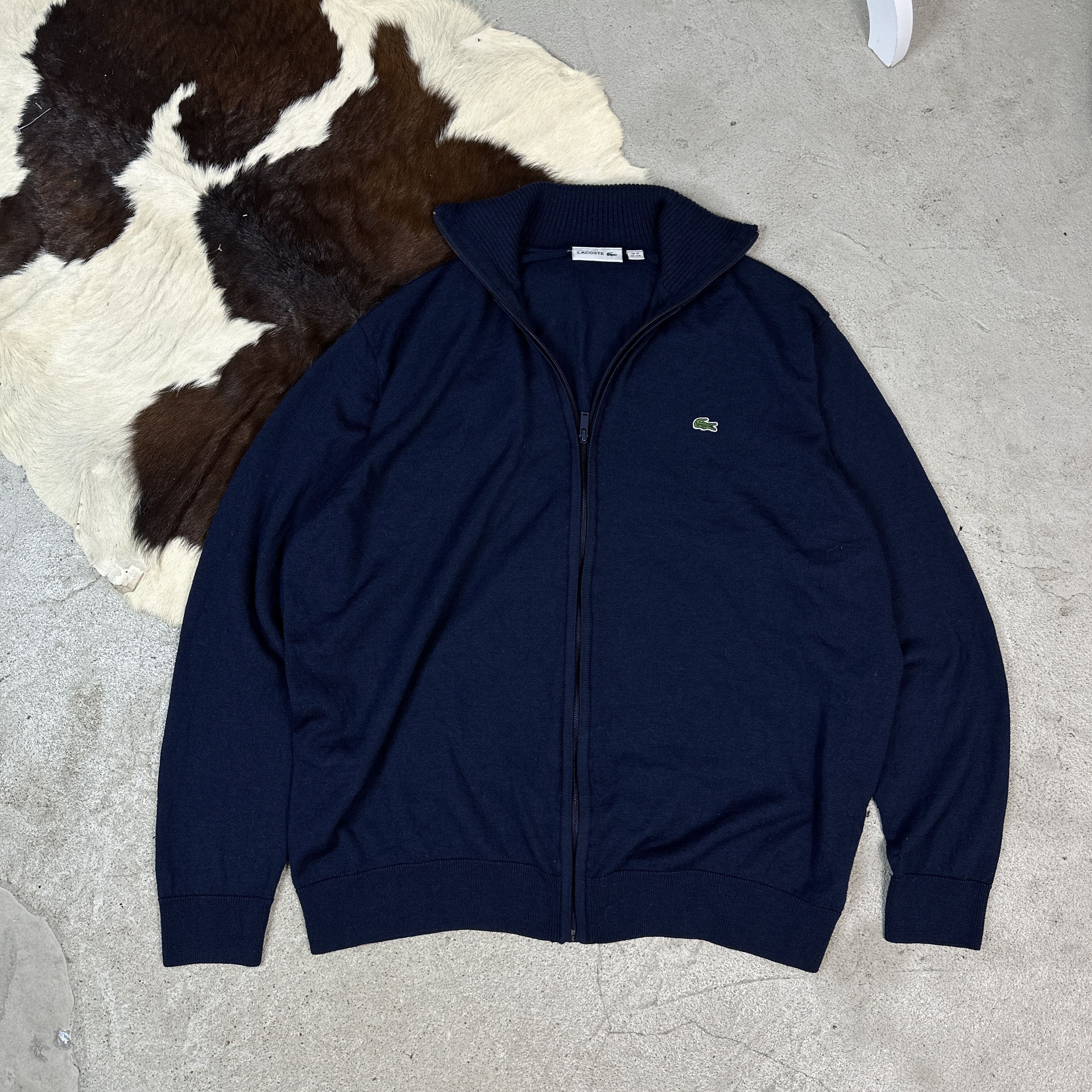 Lacoste × Vintage Lacoste Woolen Sweater Size US XXL / EU 58 / 5 - 2 Thumbnail