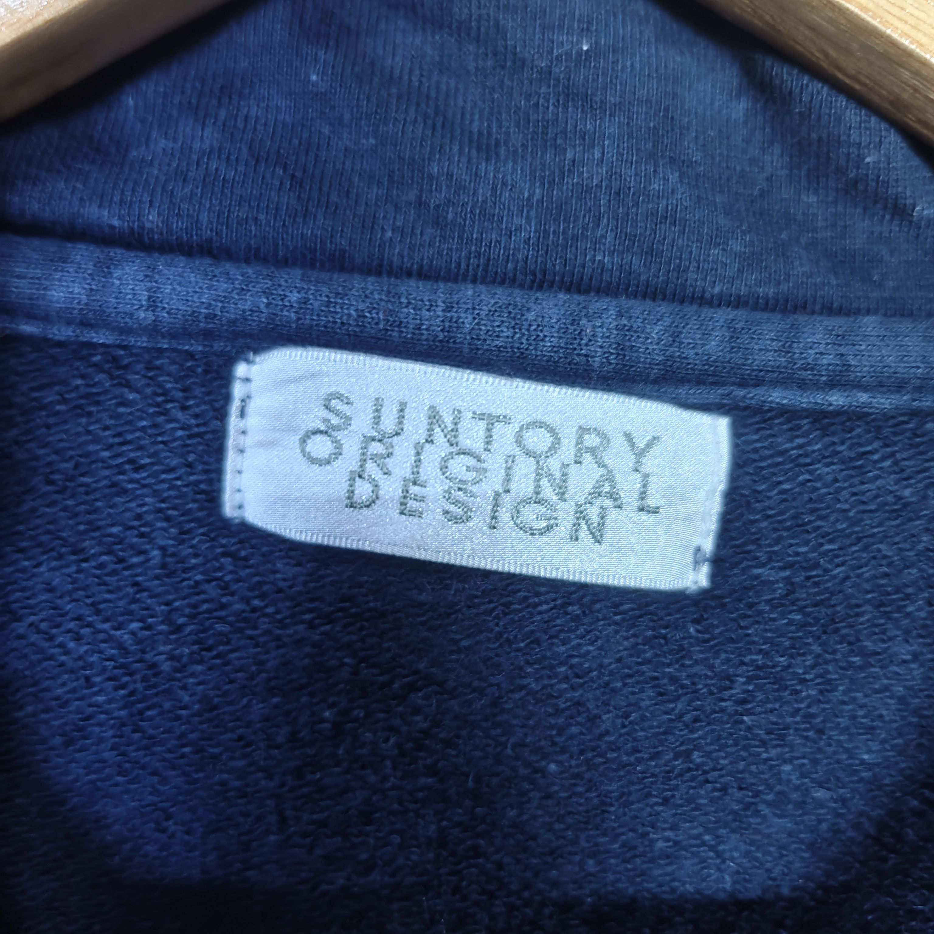 Japanese Brand Vintage SUNTORY COFFEE Short Sleeve 3/4 Zipper Sweatshirt Size US M / EU 48-50 / 2 - 4 Thumbnail
