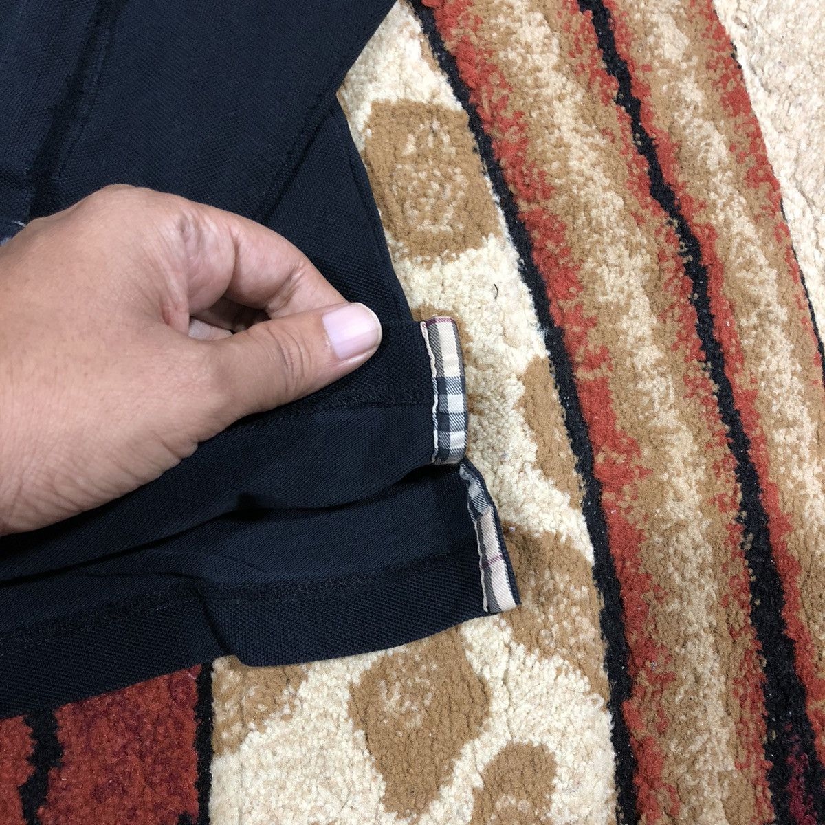 Burberry Vintage Thrashed Faded Burberry Novacheck Longsleeve Shirt Size US XL / EU 56 / 4 - 10 Thumbnail