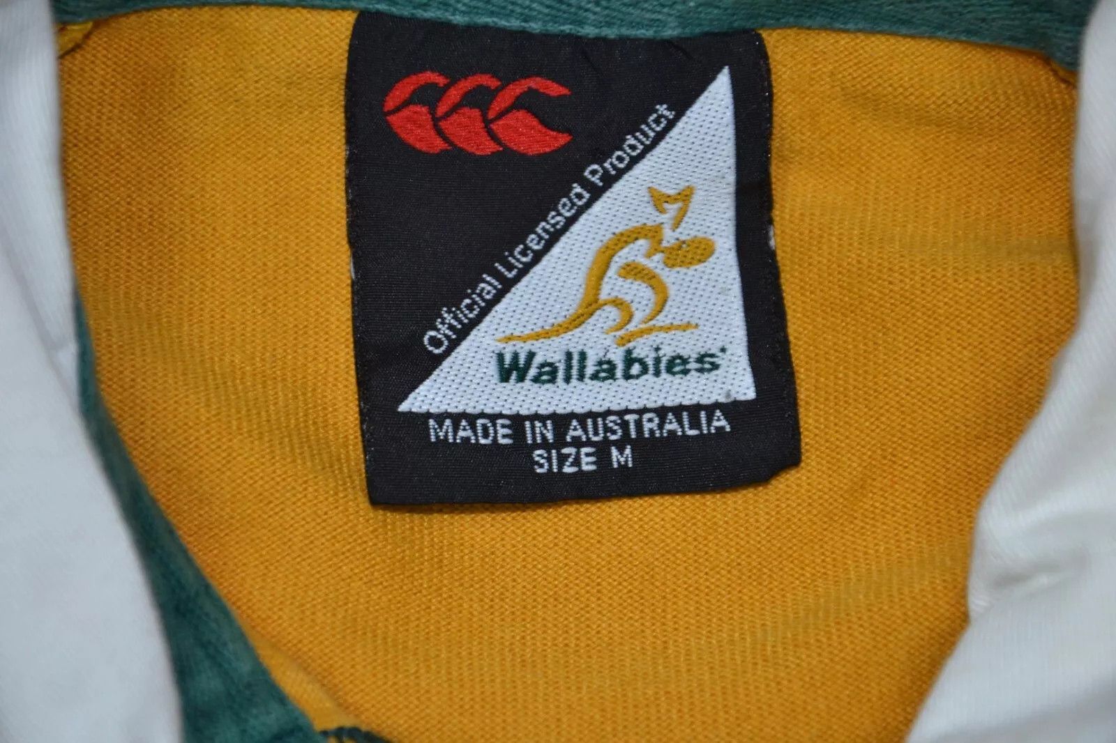 Canterbury of New Zealand AUSTRALIA RUGBY LEAGUE SHIRT JERSEY CANTERBURY SIZE M ADULT Size US M / EU 48-50 / 2 - 8 Thumbnail
