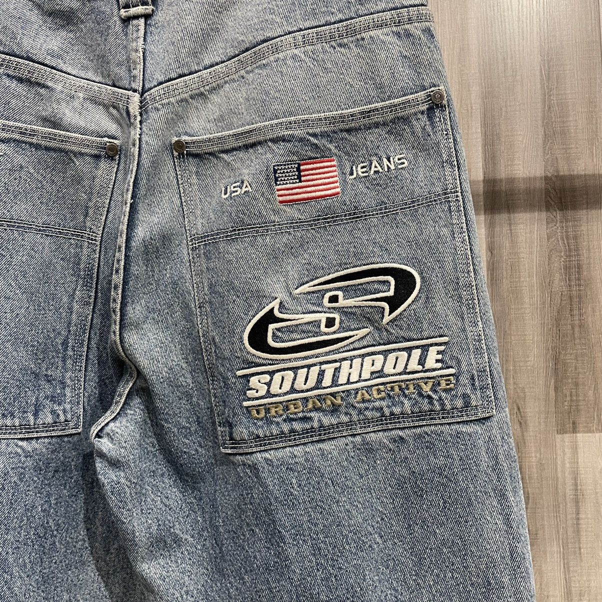 Southpole Vintage Southpole Baggy Jeans embroidery Size US 32 / EU 48 - 4 Thumbnail
