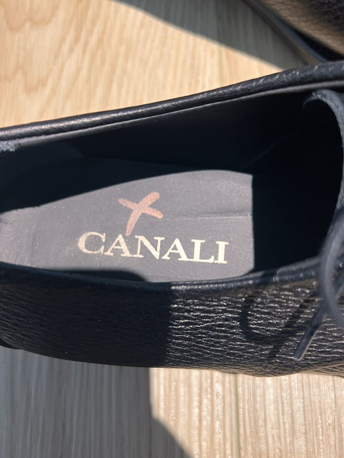 Canali Canali Deerskin Derby Dress Shoes Size US 10 / EU 43 - 4 Thumbnail