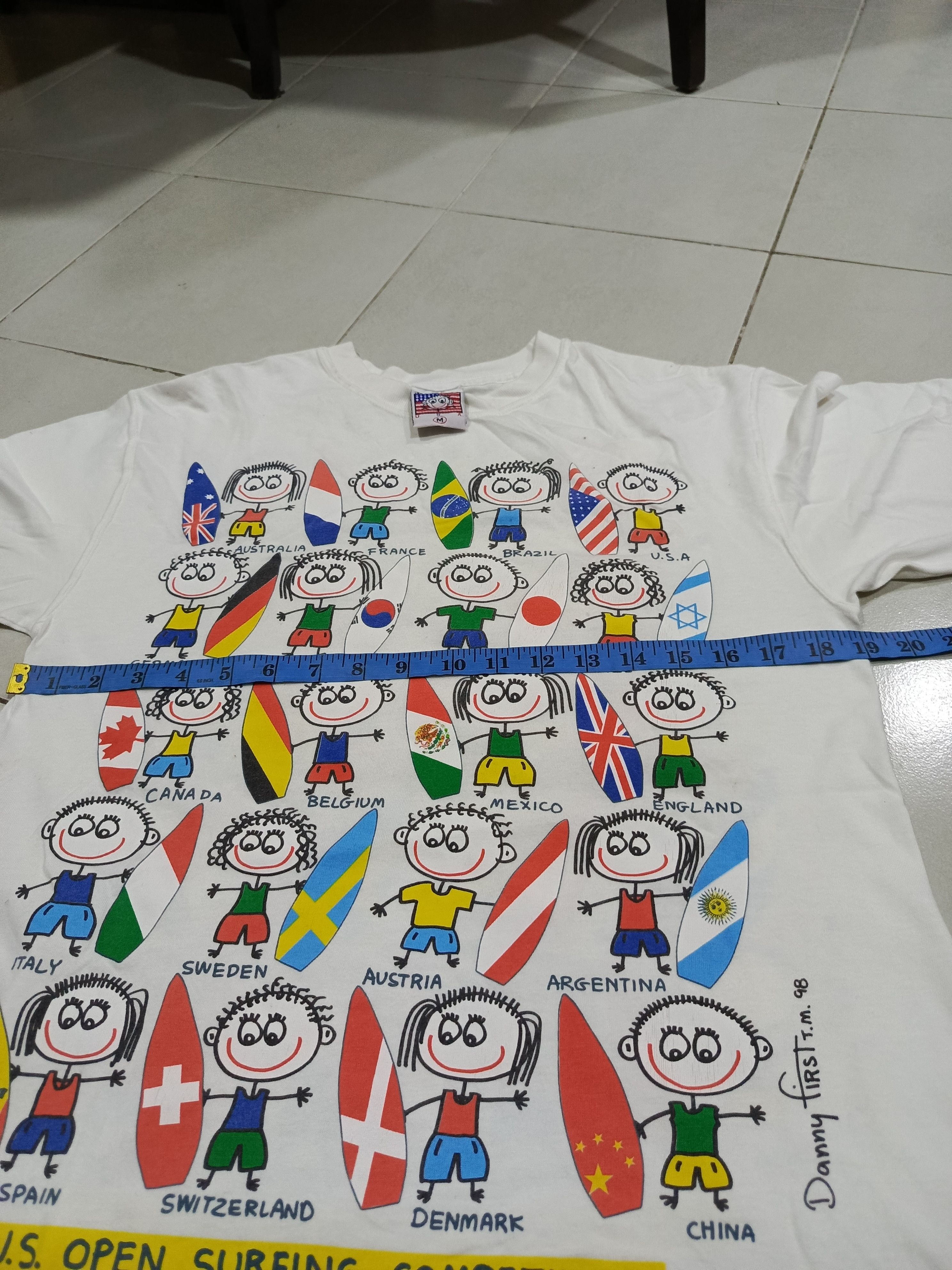 Vintage Vintage Full Print Danny First Parady US Open Surfing Size US M / EU 48-50 / 2 - 11 Thumbnail