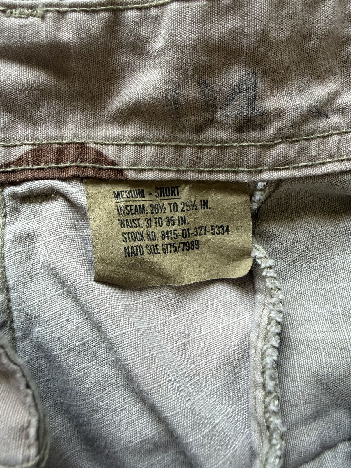 Vintage US Army Desert Camo Cargo pants Size US 33 - 6 Thumbnail