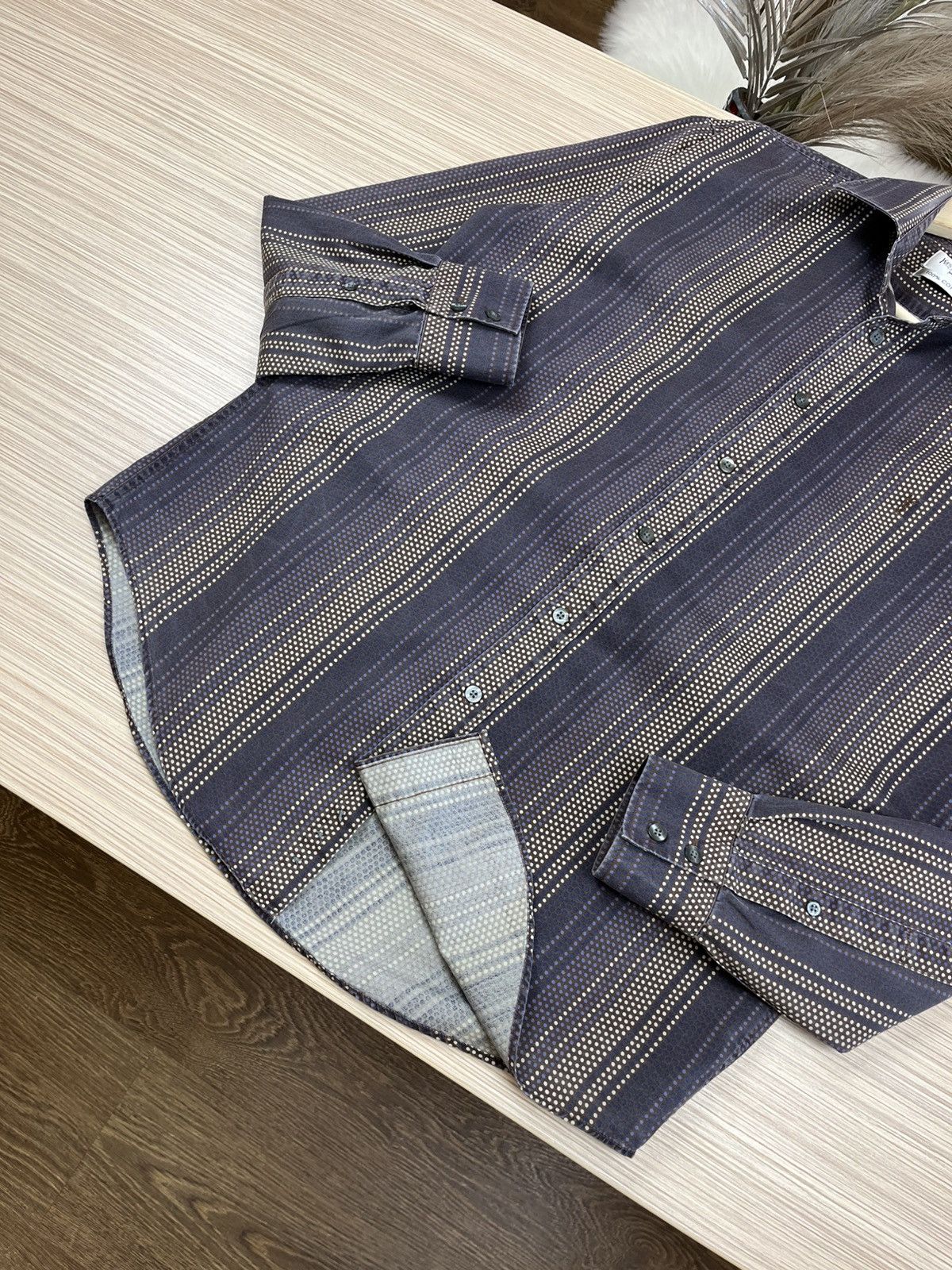 Vintage × Yves Saint Laurent Very crazy Vintage YSL Shirt Size US M / EU 48-50 / 2 - 5 Thumbnail