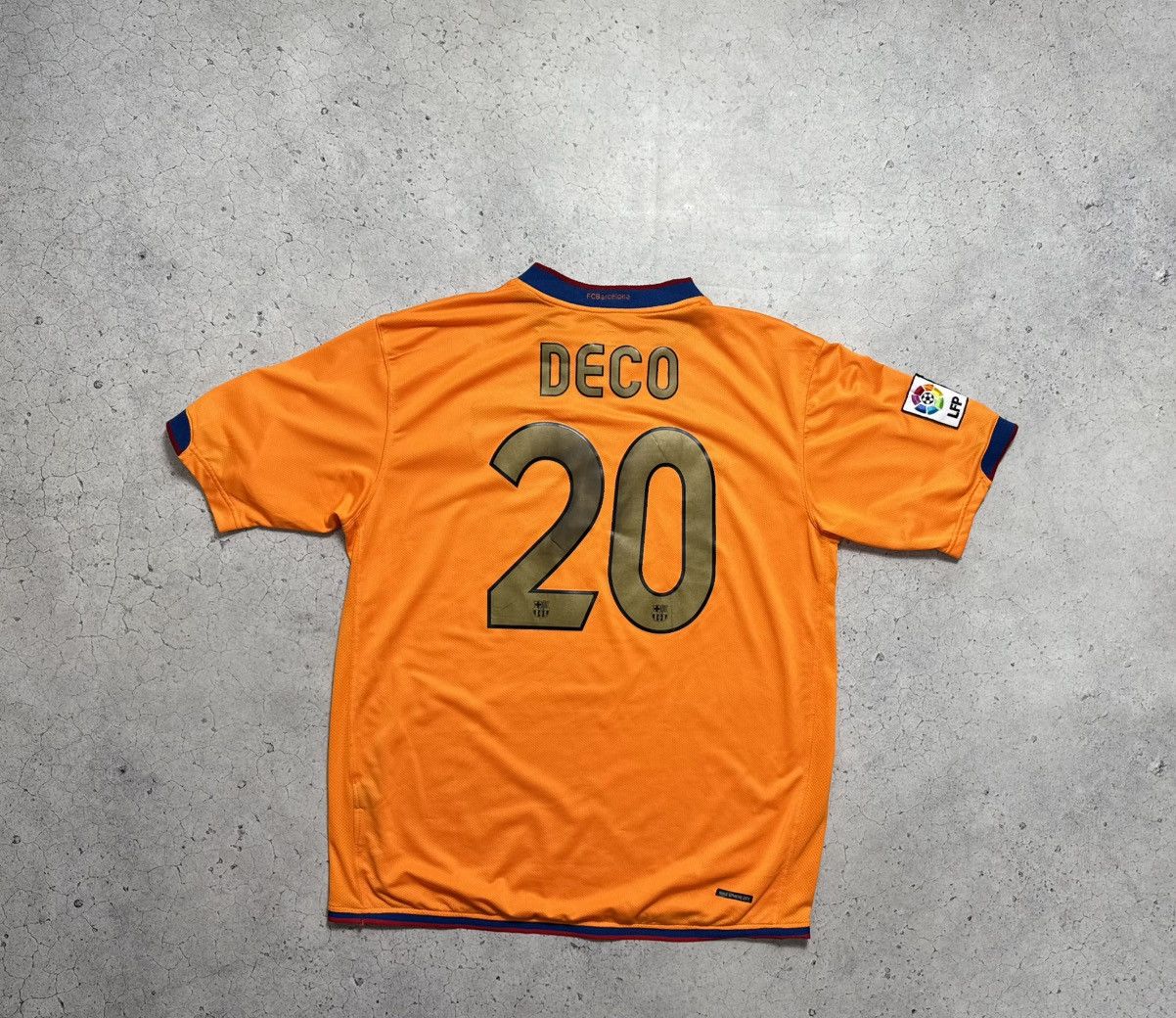 Nike Nike FC Barcelona Deco #20 2006/2008 Vintage Soccer Jersey Size US XL / EU 56 / 4 - 10 Thumbnail