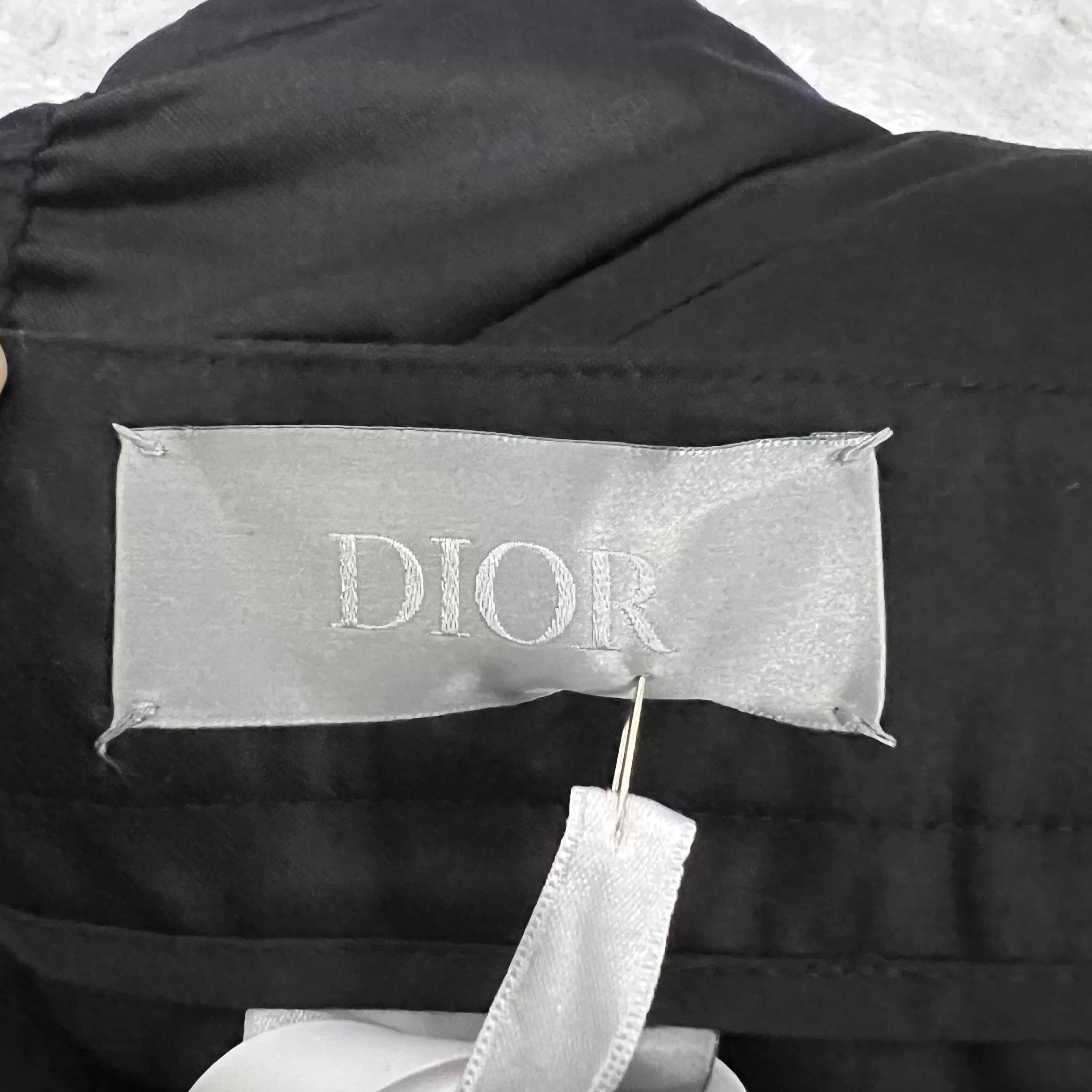 Dior Dior Black Elastic Waist Jogger Pants Size US 28 / EU 44 - 3 Thumbnail