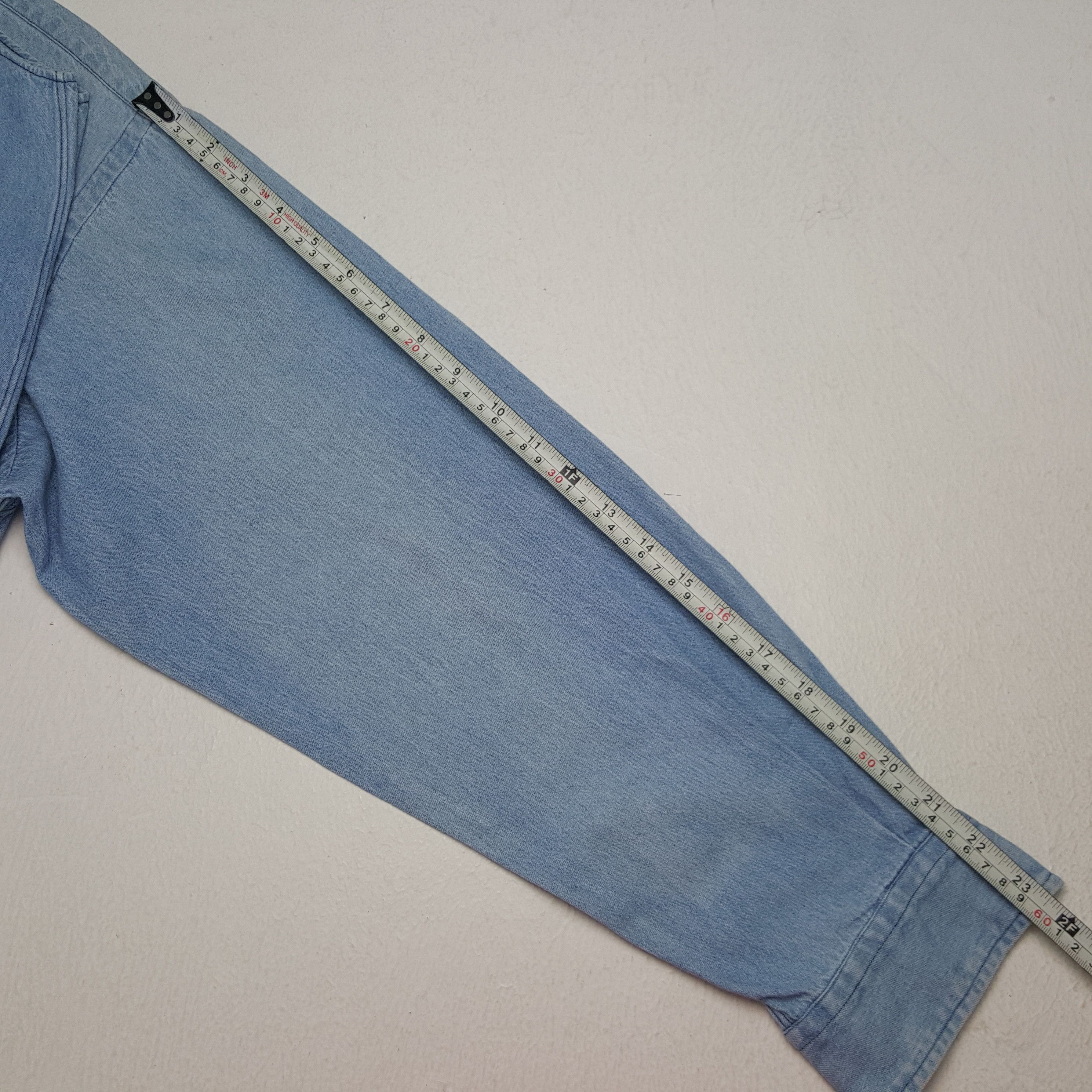 Polo Ralph Lauren × Vintage Vintage Ralph Lauren Denim Button Up Shirt Size US L / EU 52-54 / 3 - 6 Thumbnail