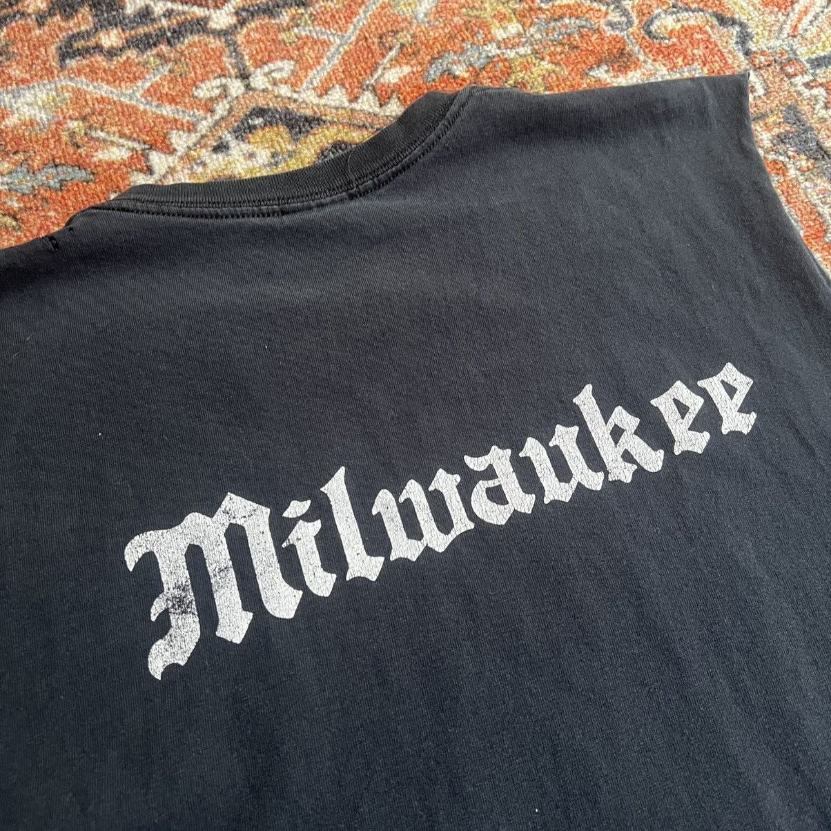Gildan 2010 Dawn of the dead Milwaukee biker tank top skeletons Size US L / EU 52-54 / 3 - 10 Thumbnail