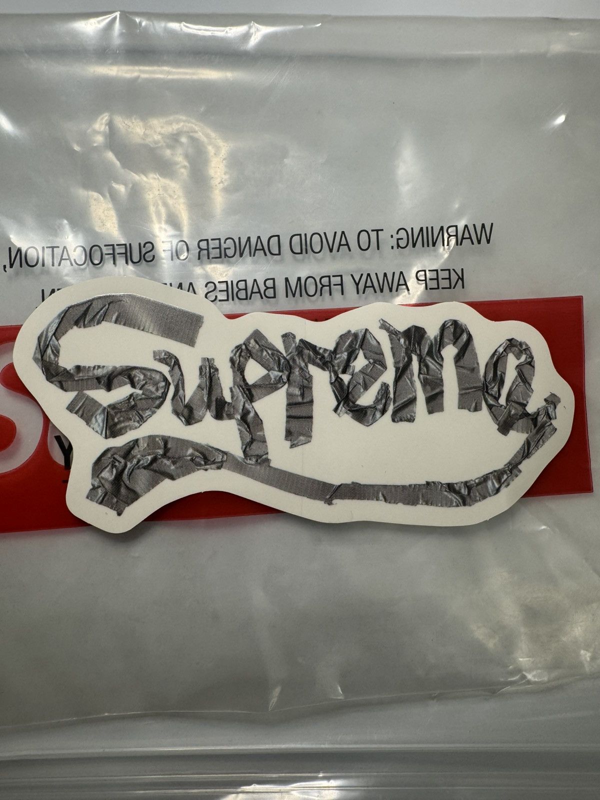 Supreme Supreme Tape Sticker Size ONE SIZE - 1 Preview