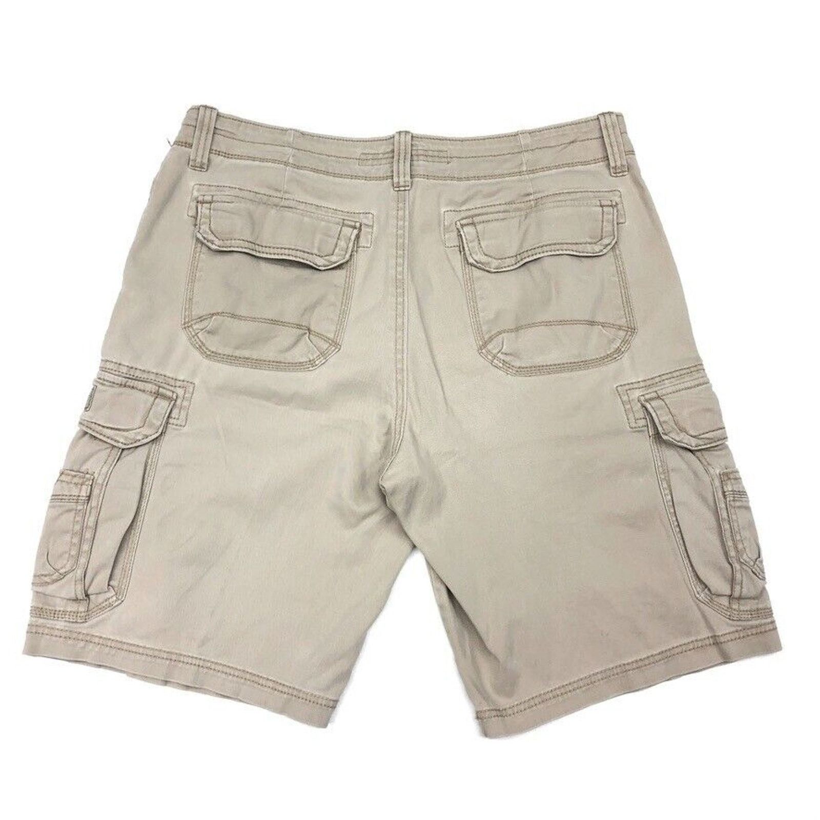 UNIONBAY × Vintage Union Bay Tan Light Brown Cargo Shorts size 34 Streetwear Size US 34 / EU 50 - 6 Thumbnail