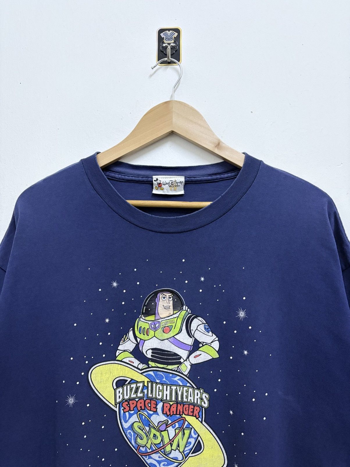 Disney Vintage 90's Disney Buzz Lightyears - Magic Kingdom T-Shirt Size US XL / EU 56 / 4 - 3 Thumbnail