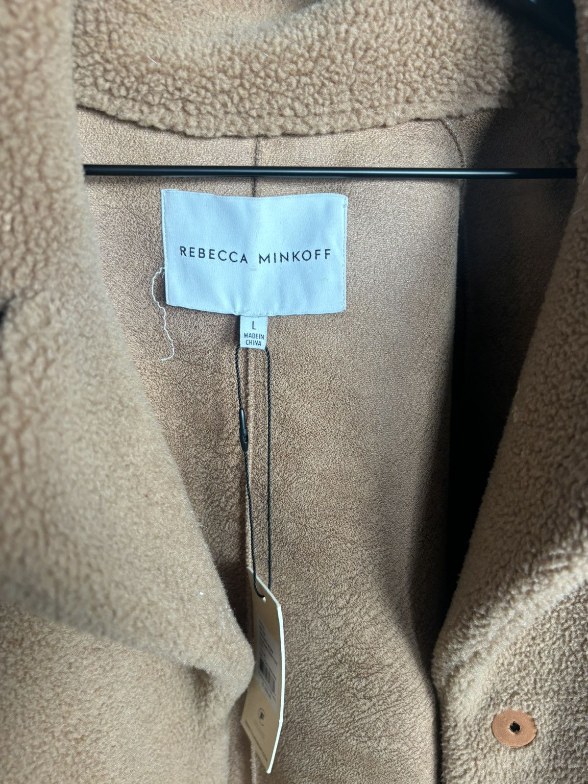 Rebecca Minkoff Rebecca Minkoff Oversized Teddy Coat Size L / US 10 / IT 46 - 6 Thumbnail
