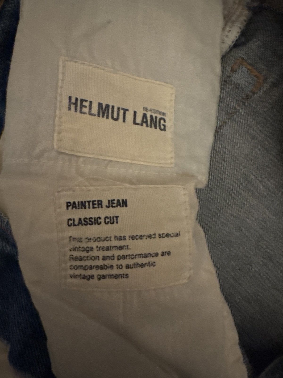 Helmut Lang Helmut Lang Painter Denim Size US 33 - 2 Thumbnail