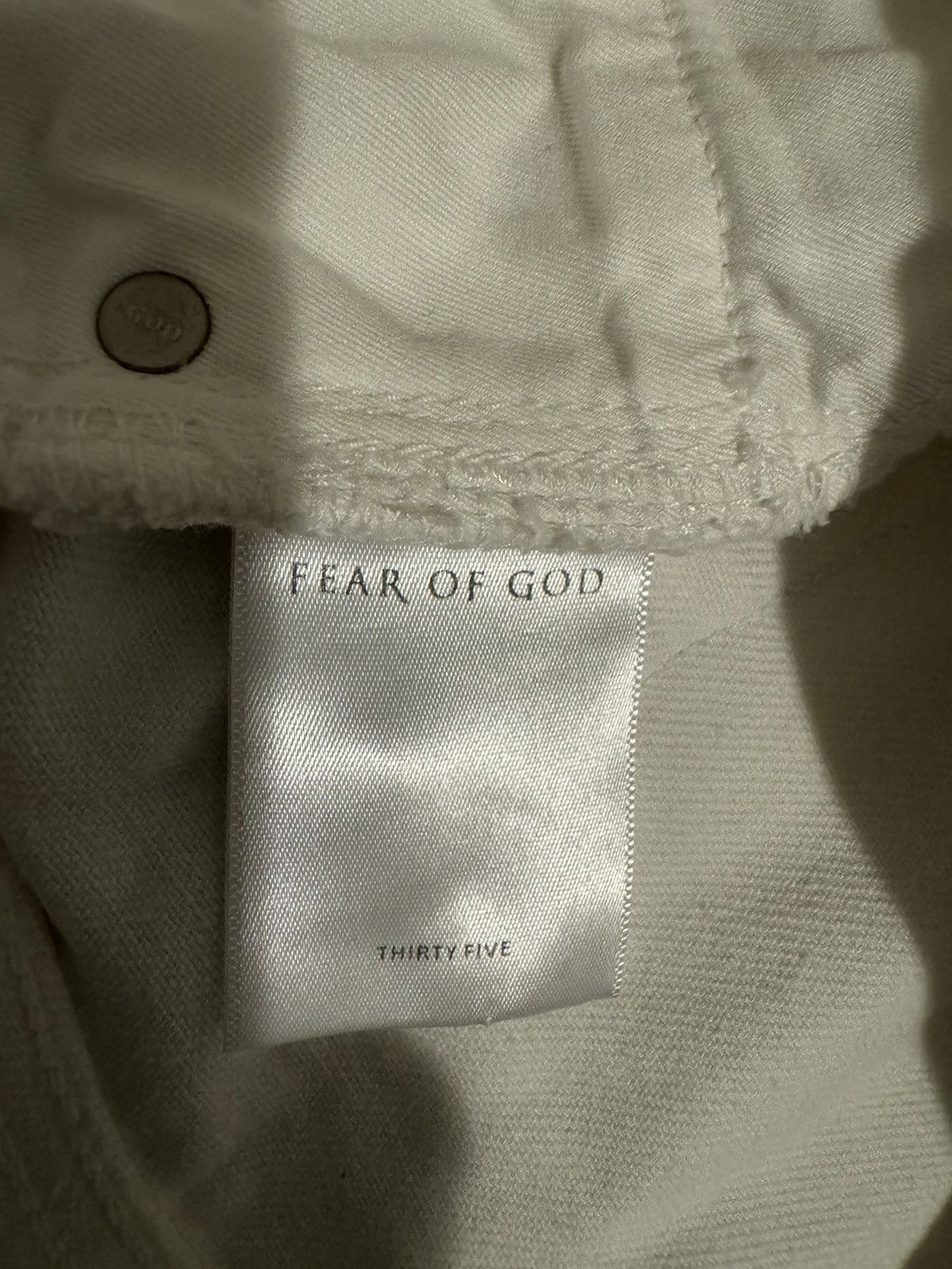 Fear of God Fear of God Fourth Collection White Size US 35 - 15 Thumbnail