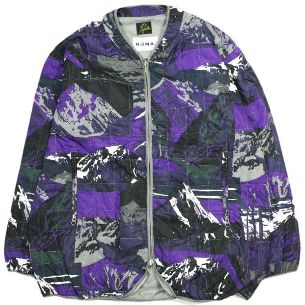 Other Other Needles × NOMA t.d. Piping Quilt Jacket Jacket Textile Outerwear N34-NNJK01 DUTY FREE for USA Size ONE SIZE - 1 Thumbnail