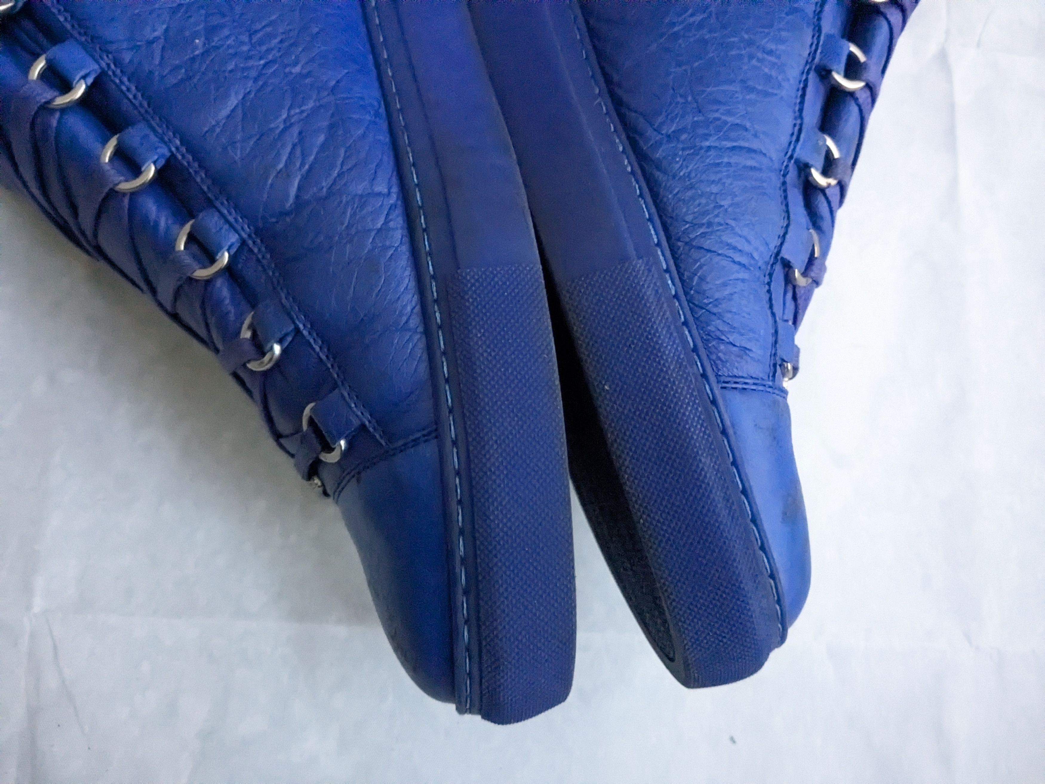 Balenciaga Balenciaga Arena Blue 13 High Tops Leather Size US 13 / EU 46 - 12 Thumbnail