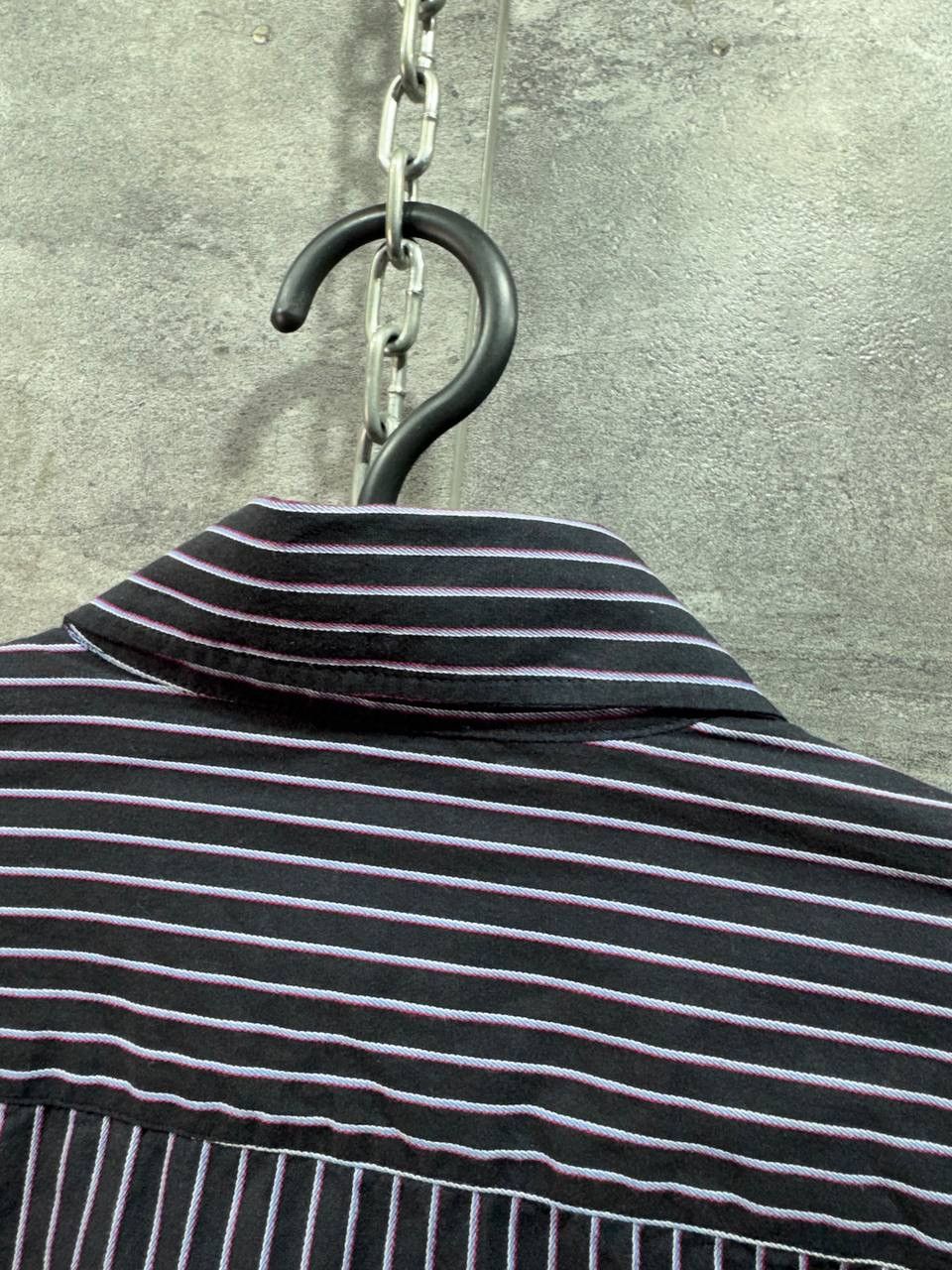 Armani Armani Jeans Men's Button-Up Long Sleeve Striped Shirt Size US L / EU 52-54 / 3 - 11 Thumbnail