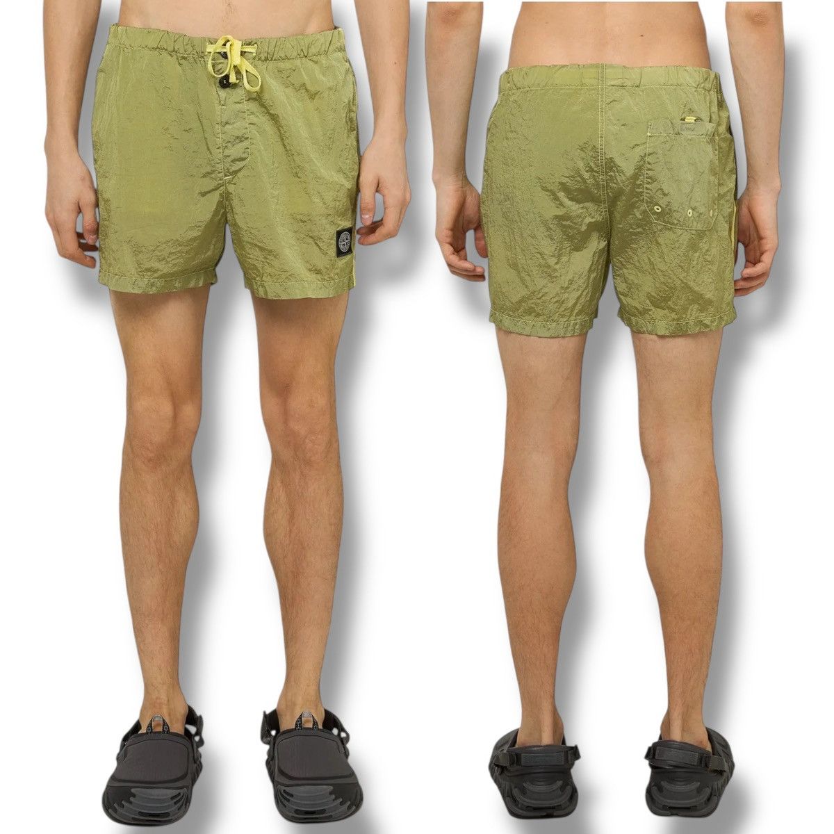 Stone Island Stone Island Junior Compass Logo Swim Shorts Size US 34 / EU 50 - 1 Thumbnail