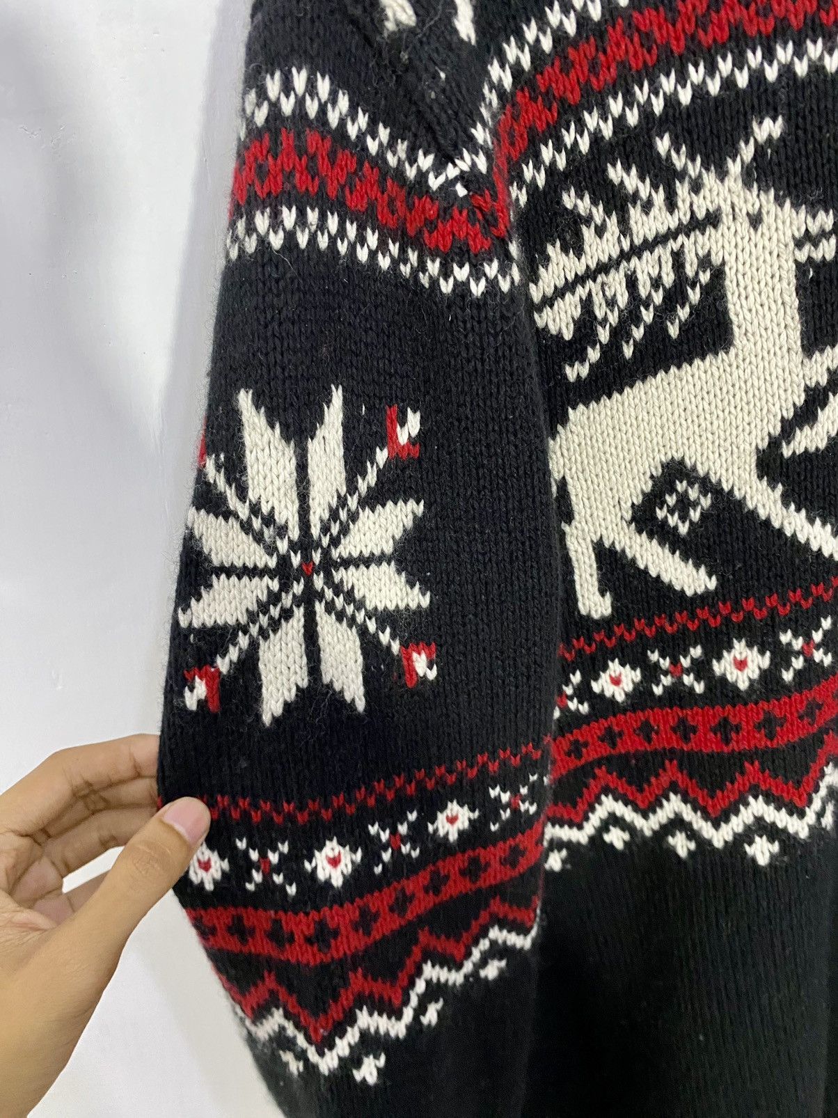 Polo Ralph Lauren × Ralph Lauren × Vintage 💥Aztec💥Ralph Lauren Classic Knitwear Size US L / EU 52-54 / 3 - 8 Thumbnail