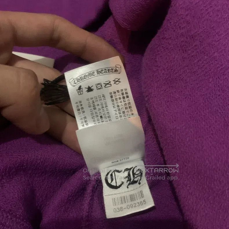 Chrome Hearts CHROME HEARTS Size XXL Purple polo shirt Size US XXL / EU 58 / 5 - 7 Thumbnail