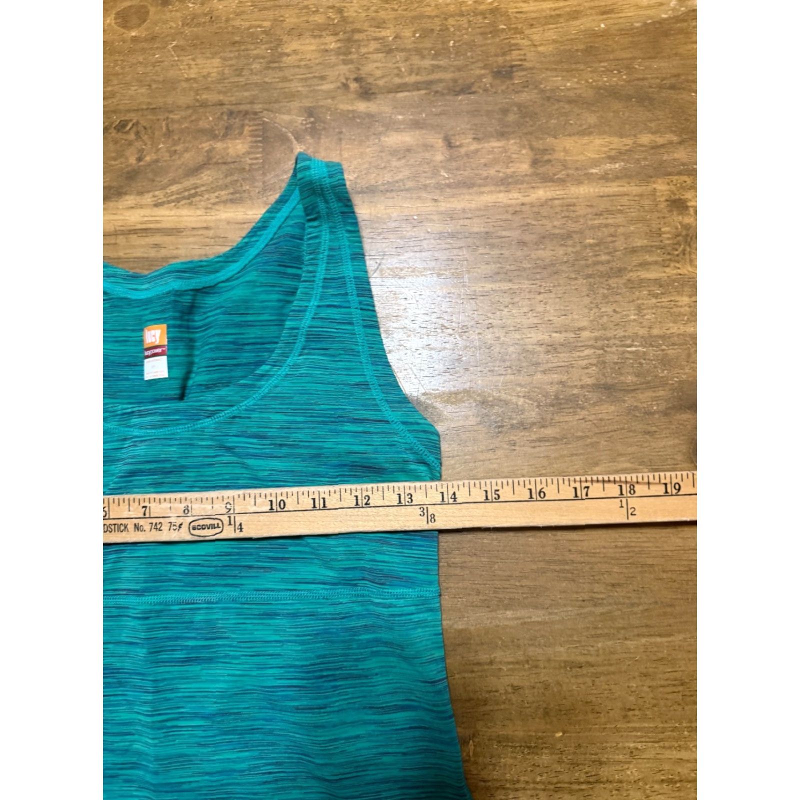 Vintage Lucy Power Tank Top Women's Small Green Athletic Sleeveless Shirt Womens Boys? Size S / US 4 / IT 40 - 4 Thumbnail