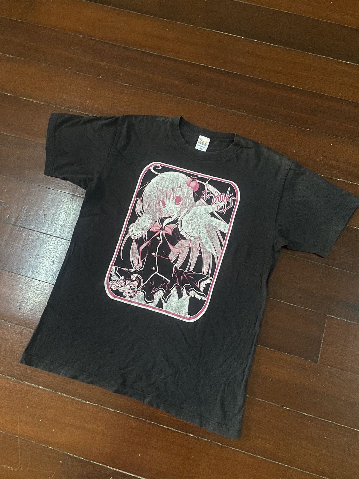 Anime × Japanese Brand × Vintage Rare vintage k-book anime girl waifu ecchi hentai sun faded Size US L / EU 52-54 / 3 - 4 Thumbnail