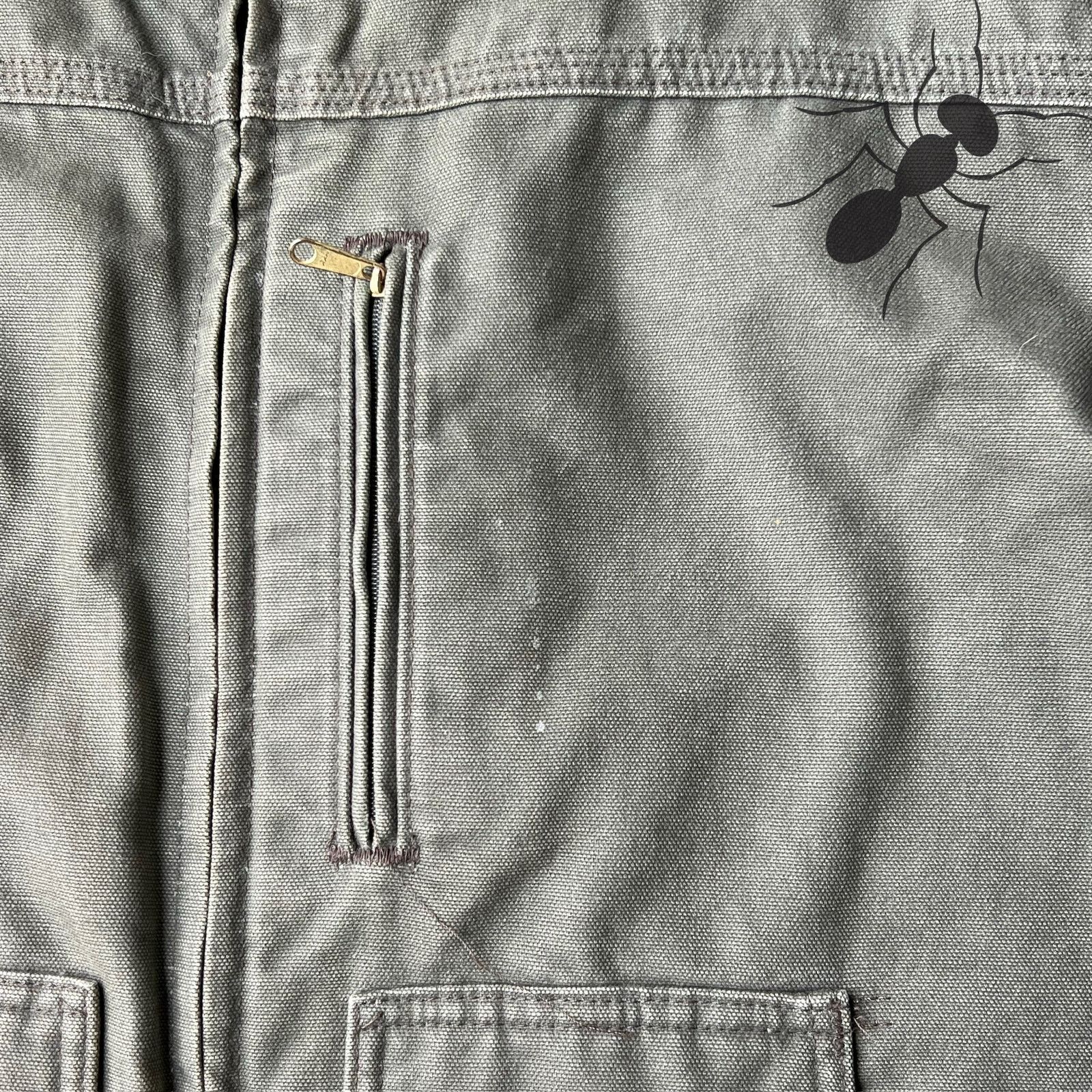 Carhartt × Vintage Carhartt C61 ARG green chore work wear jacket Size US L / EU 52-54 / 3 - 7 Thumbnail