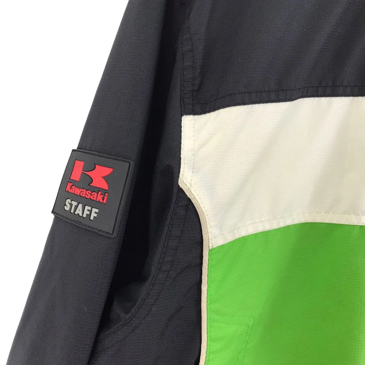 Vintage Vtg 90’ KAWASAKI JAPAN MOTORCYCLE Jacket Windbreaker Size US L / EU 52-54 / 3 - 5 Thumbnail