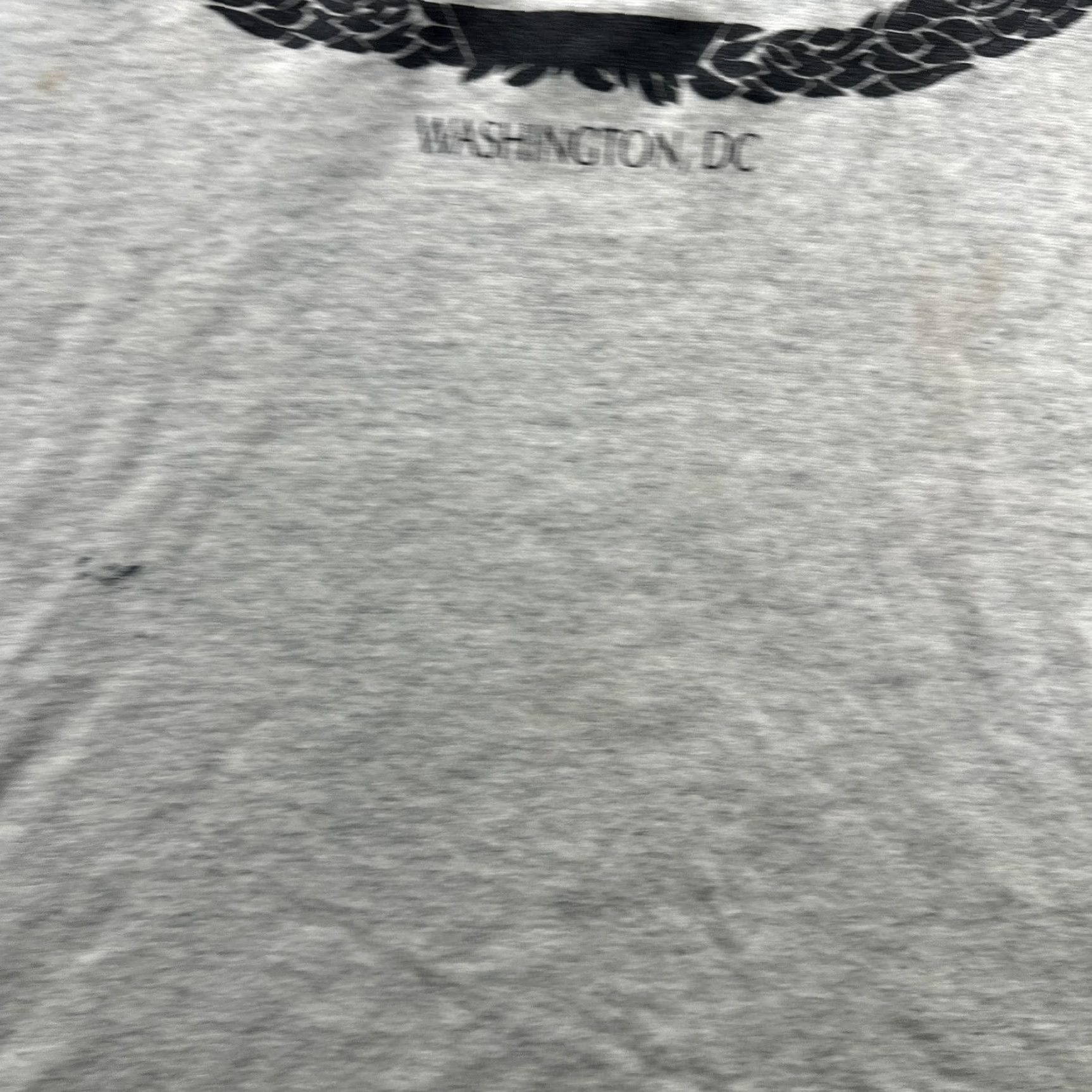 Jerzees VINTAGE Vietnam Veterans Memorial Shirt Mens XL Gray 10th Anniversary 1992 USA Size US XL / EU 56 / 4 - 6 Thumbnail