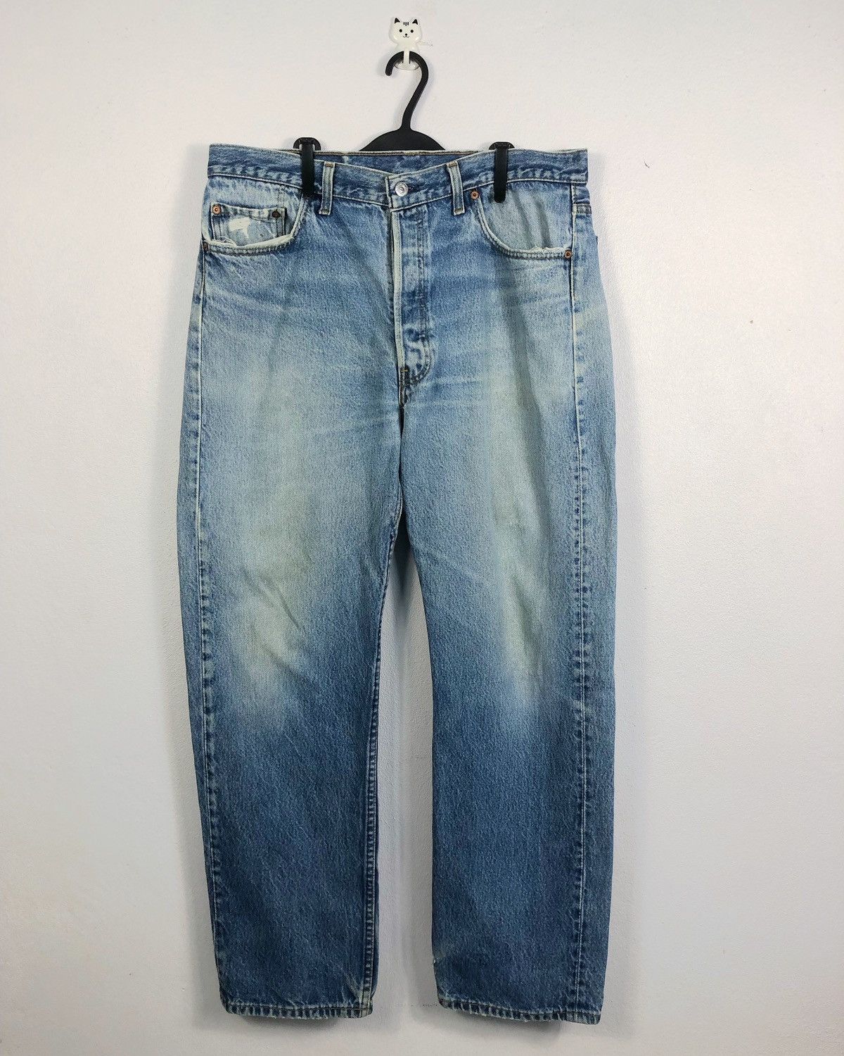 Levi's × Levi's Vintage Clothing × Vintage Rare Vintage Levi's 501 Geronimo Apache Jeans Size US 34 / EU 50 - 2 Thumbnail