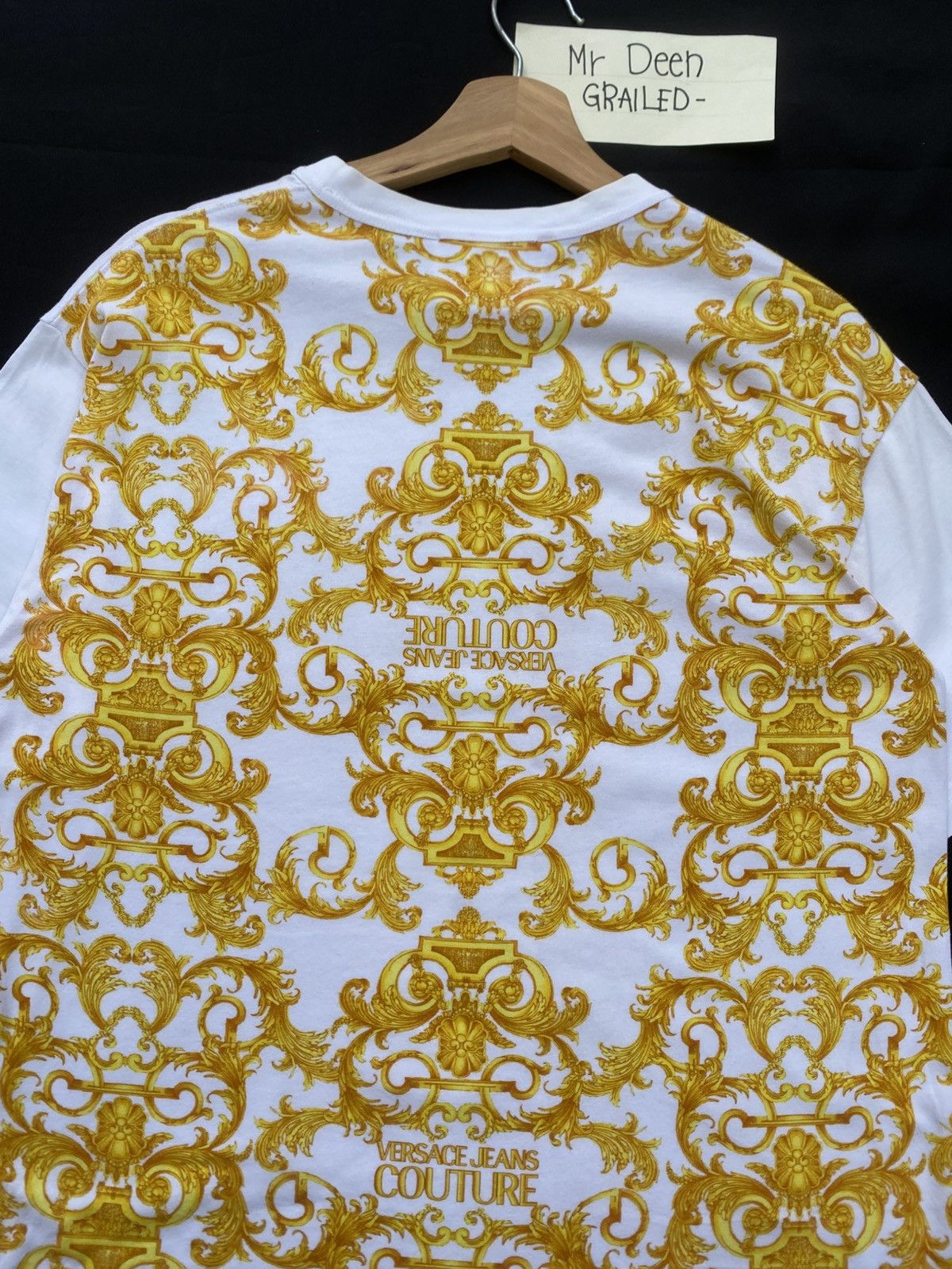 Versace Rare VERSACE Jeans Couture White Tshirt Size US M / EU 48-50 / 2 - 25 Thumbnail
