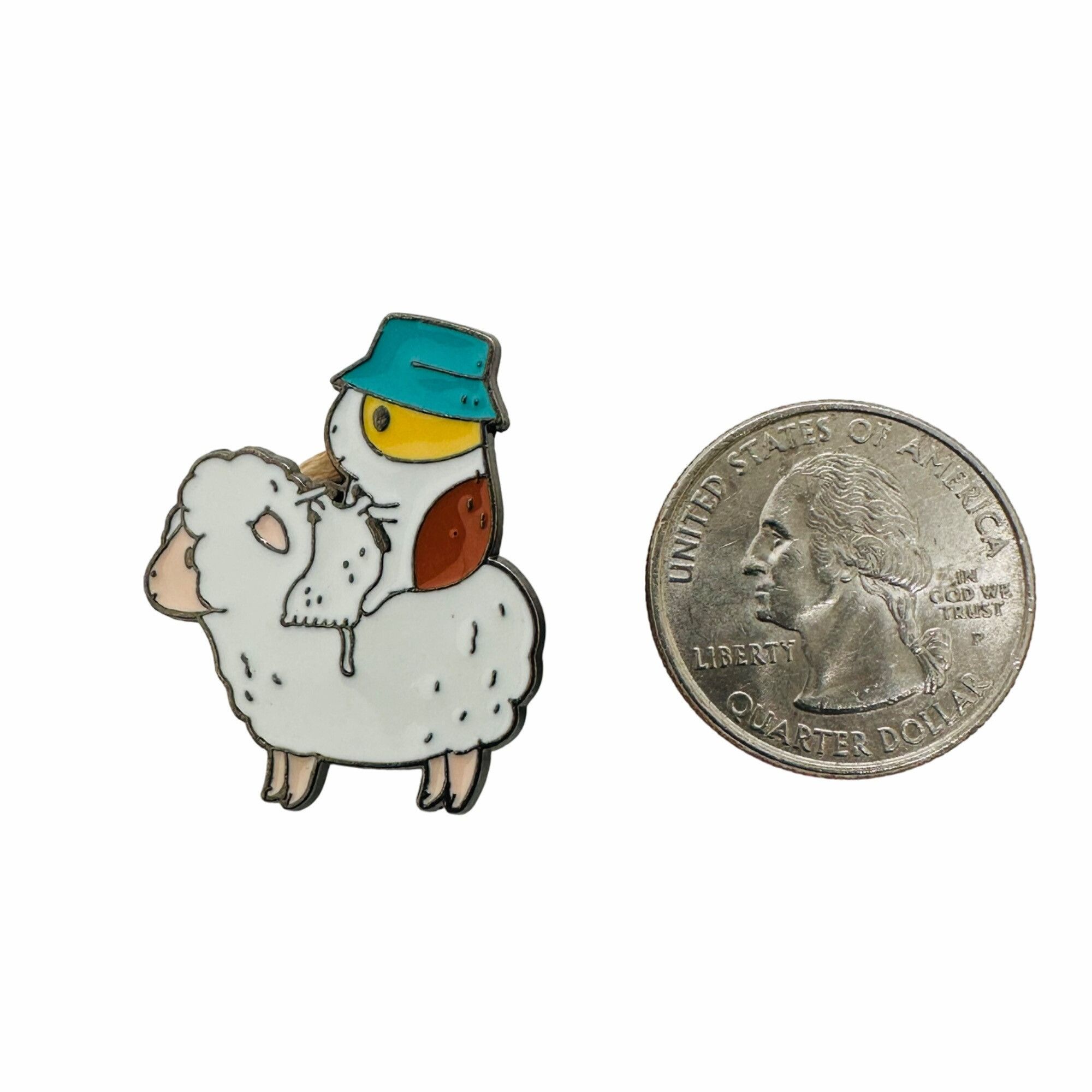 Other ✨Bubu the guinea pig weaver enamel pin guinea pig weaver for Size ONE SIZE - 5 Thumbnail