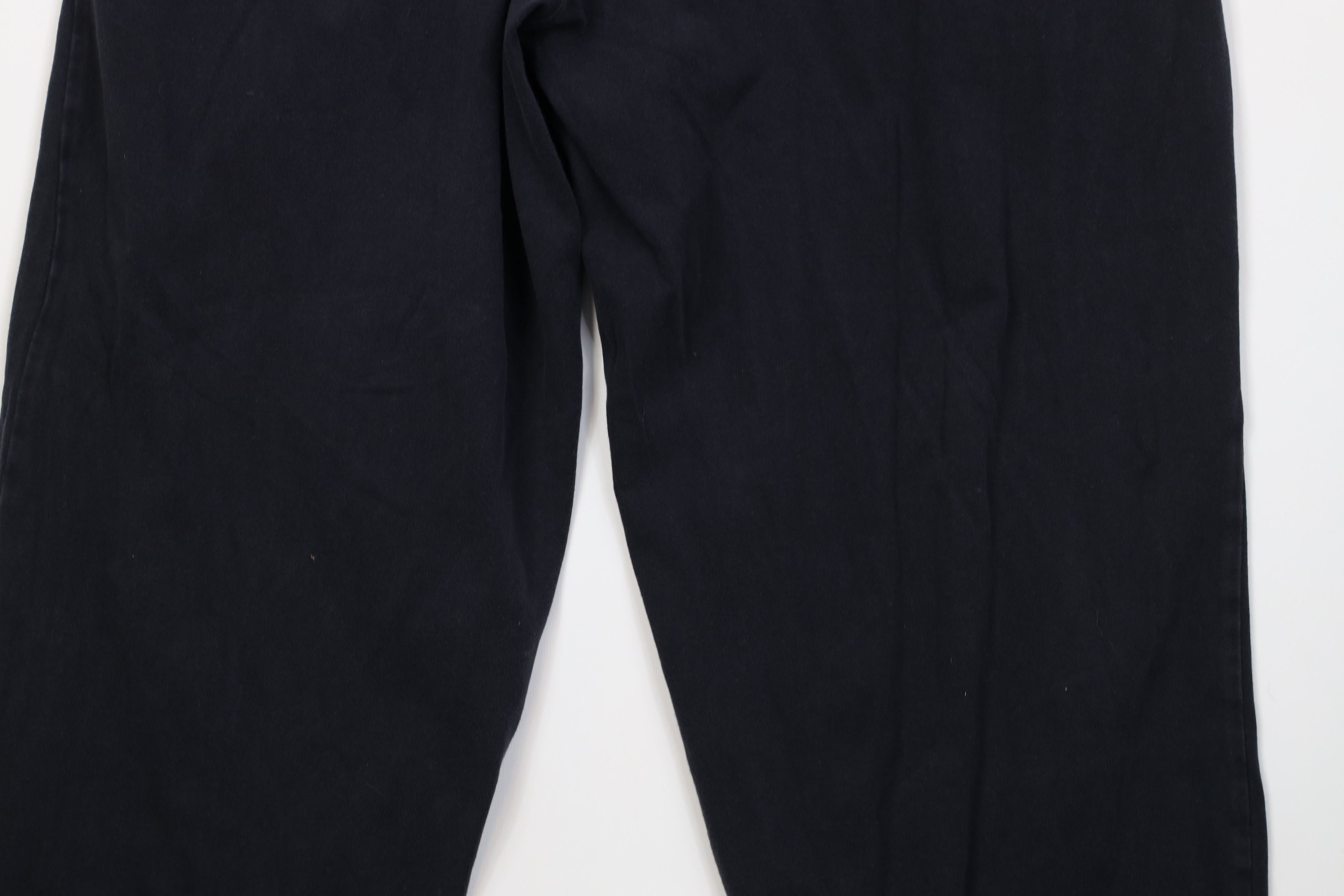 Russell Athletic Vintage Y2K Russell Athletic Lightweight Cotton Pants Black Size US 32 / EU 48 - 12 Thumbnail