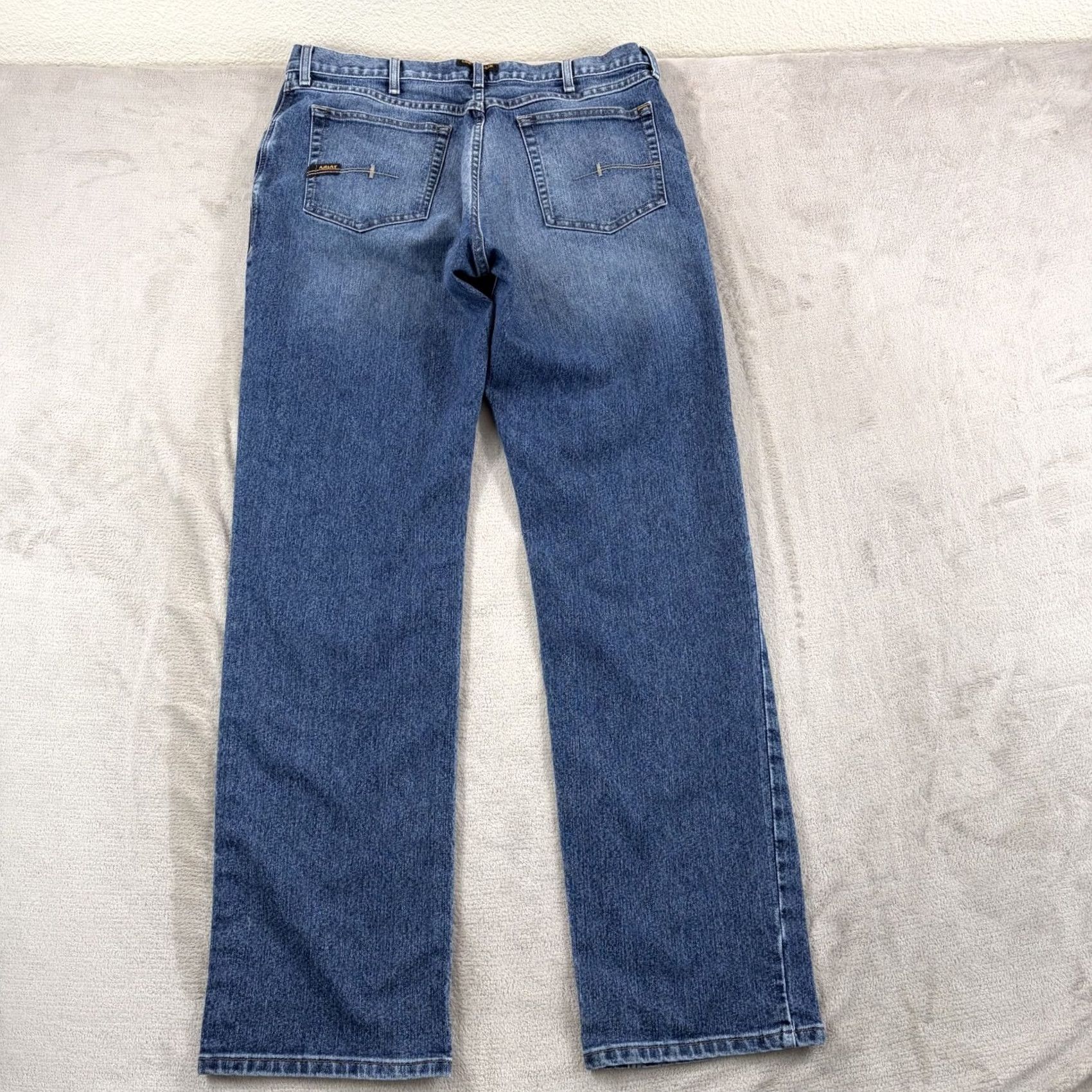 Ariat Ariat M3 Rebar Loose Straight Jeans Men 34x36 Blue Western Durastretch Workwear Shirt? Size US 34 / EU 50 - 5 Thumbnail
