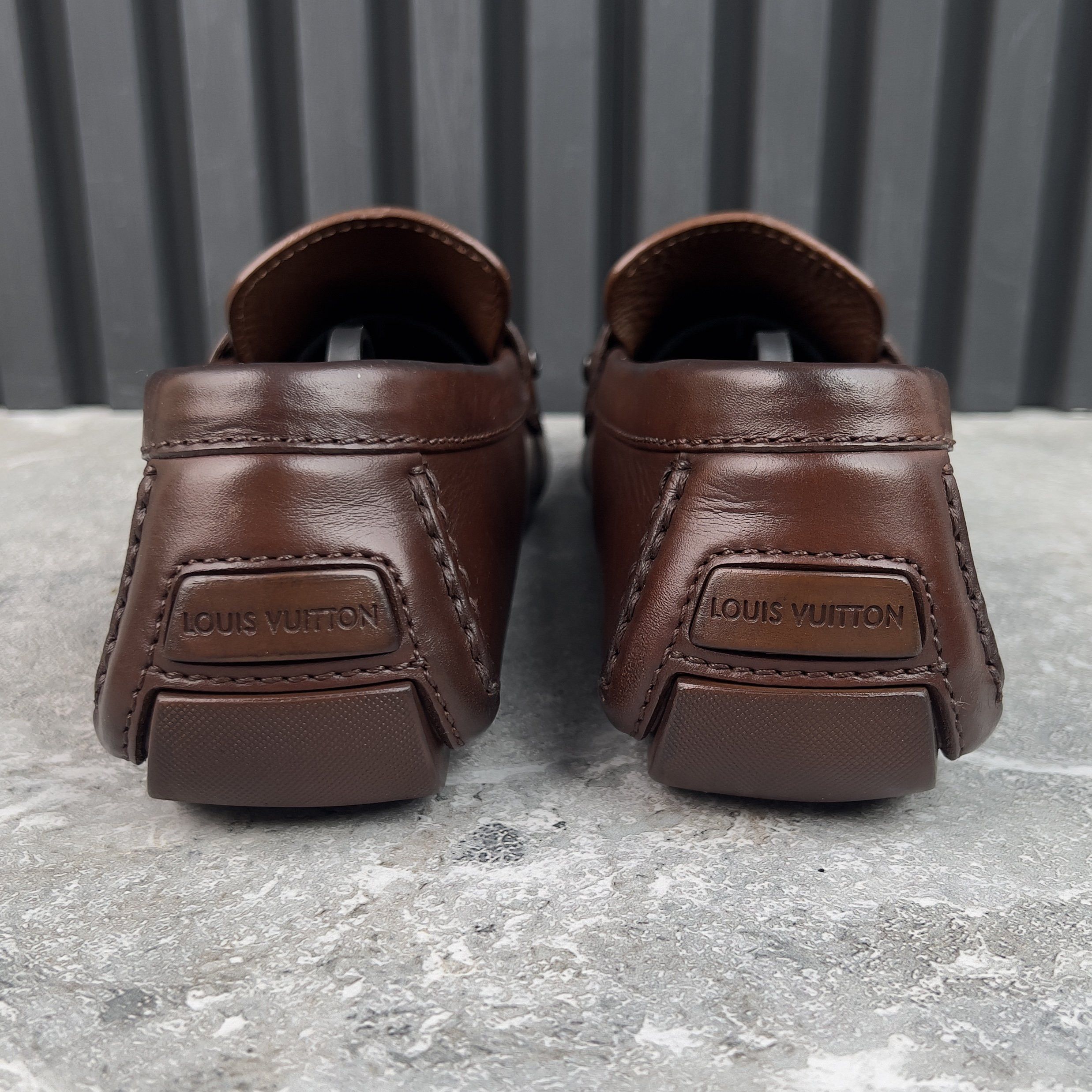 Louis Vuitton Monte Carlo Moccasins Patina Leather Size US 8.5 / EU 41-42 - 7 Thumbnail