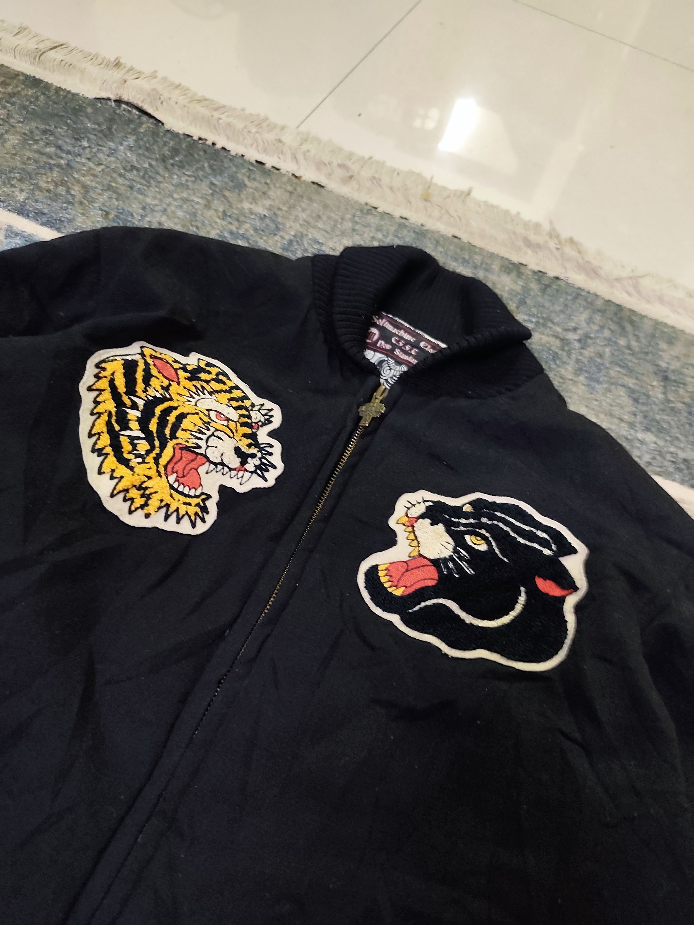 Japanese Brand Junkie ink sukajan jacket Size US L / EU 52-54 / 3 - 2 Thumbnail