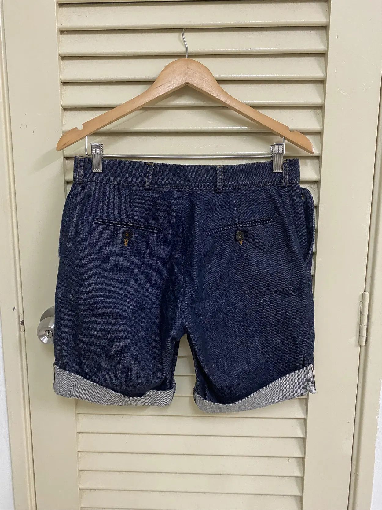 A.P.C. SS17 APC Selvedge Redline Short Rolled Up Denim Size US 30 / EU 46 - 3 Thumbnail
