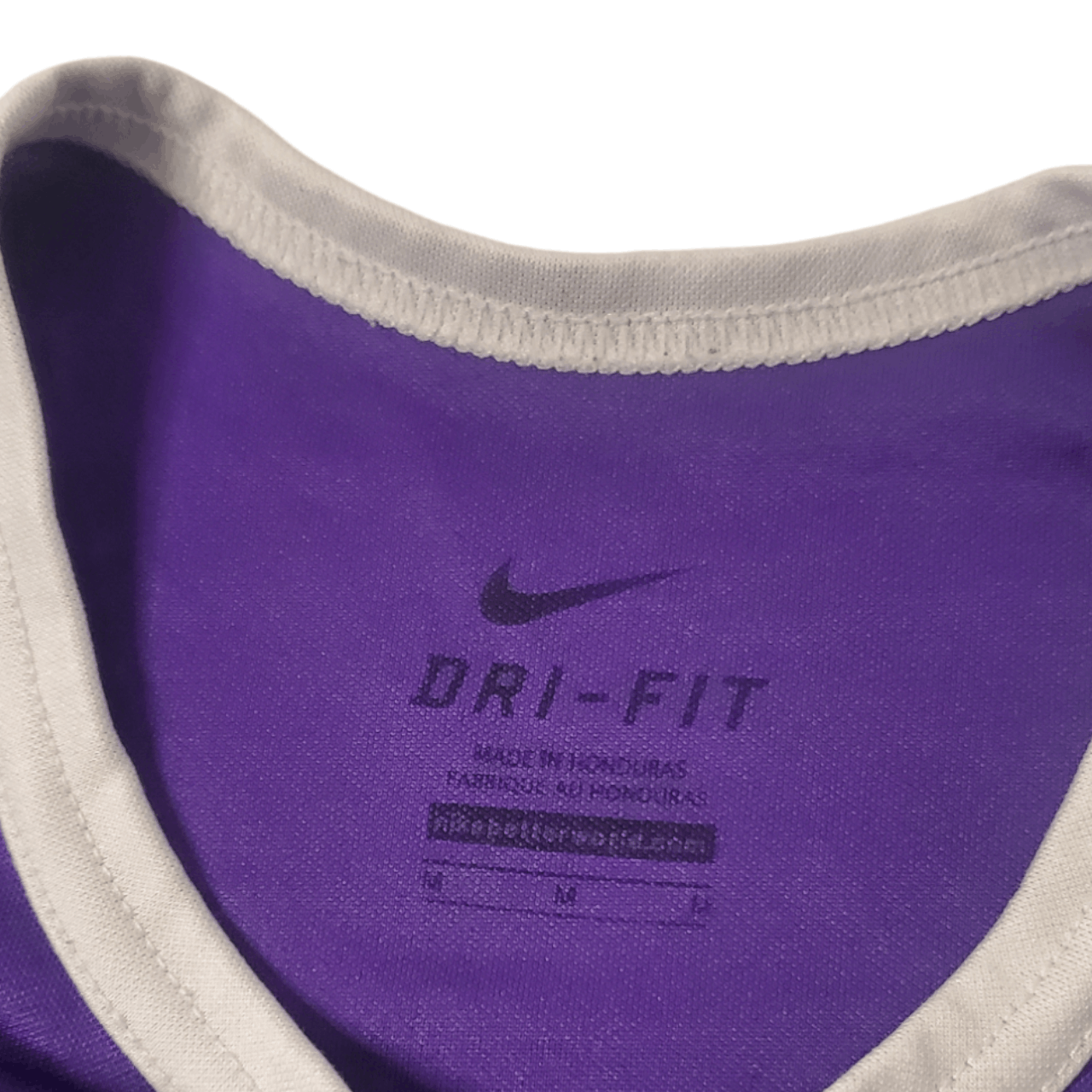 Nike × Vintage Y2K Nike Purple Dri-Fit Jersey Size US M / EU 48-50 / 2 - 3 Thumbnail
