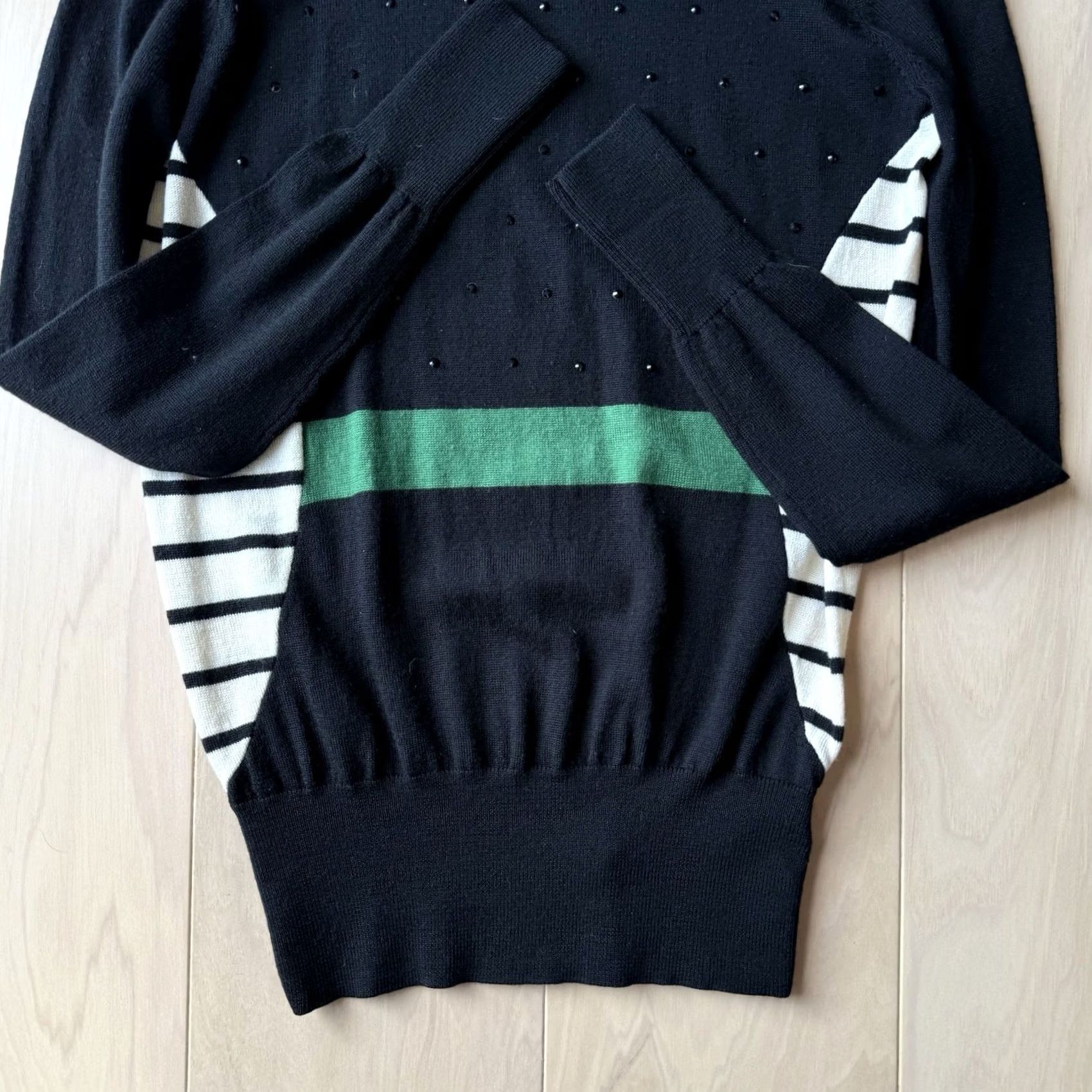 Markus Lupfer Markus Lupfer Sweater Women's S Multicolor Merino Wool Pullover Casual Designer Size S / US 4 / IT 40 - 4 Thumbnail