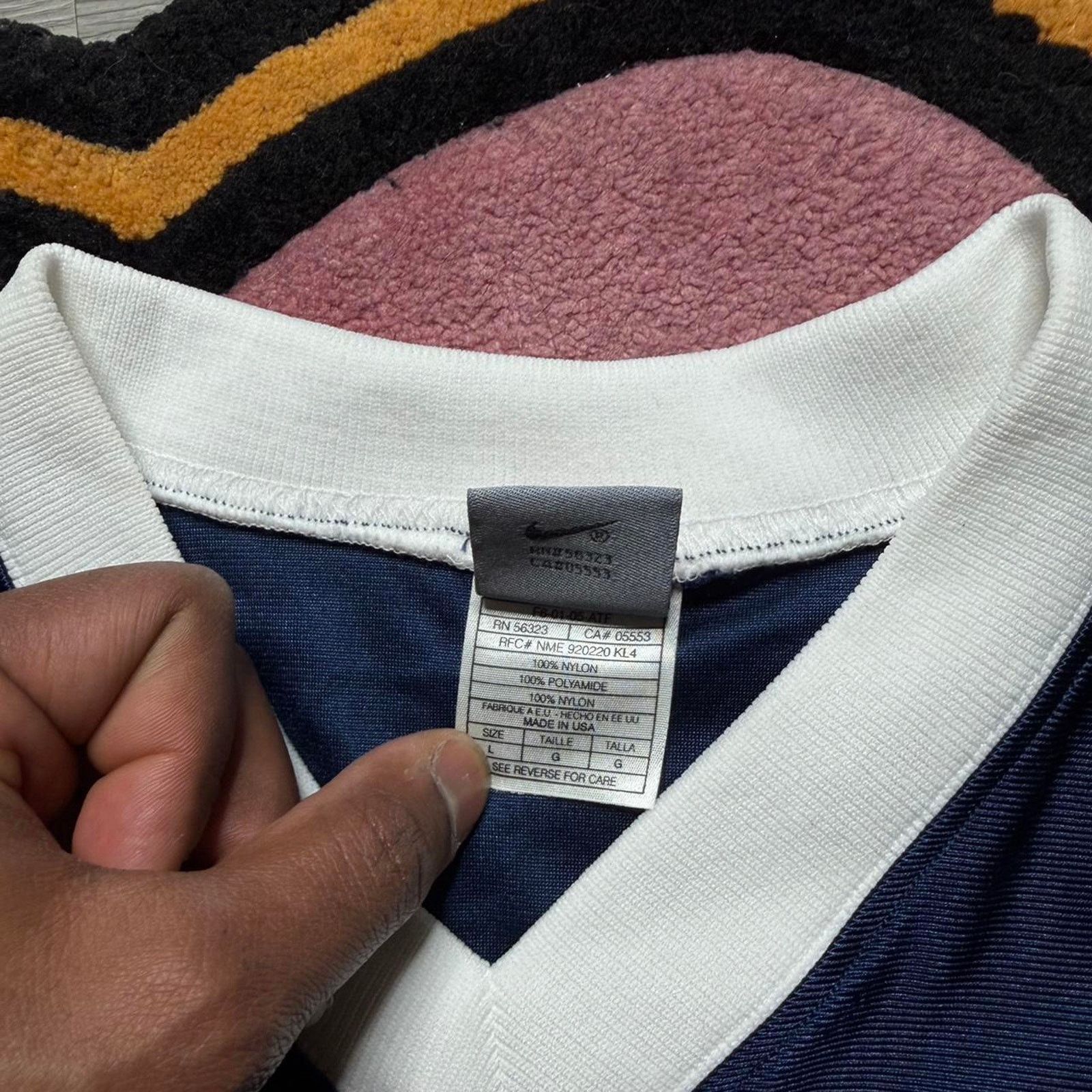 NCAA × Nike × Vintage Vintage Y2K Nike Team Penn State Nittany Lions NCAA Jersey Size US L / EU 52-54 / 3 - 4 Thumbnail