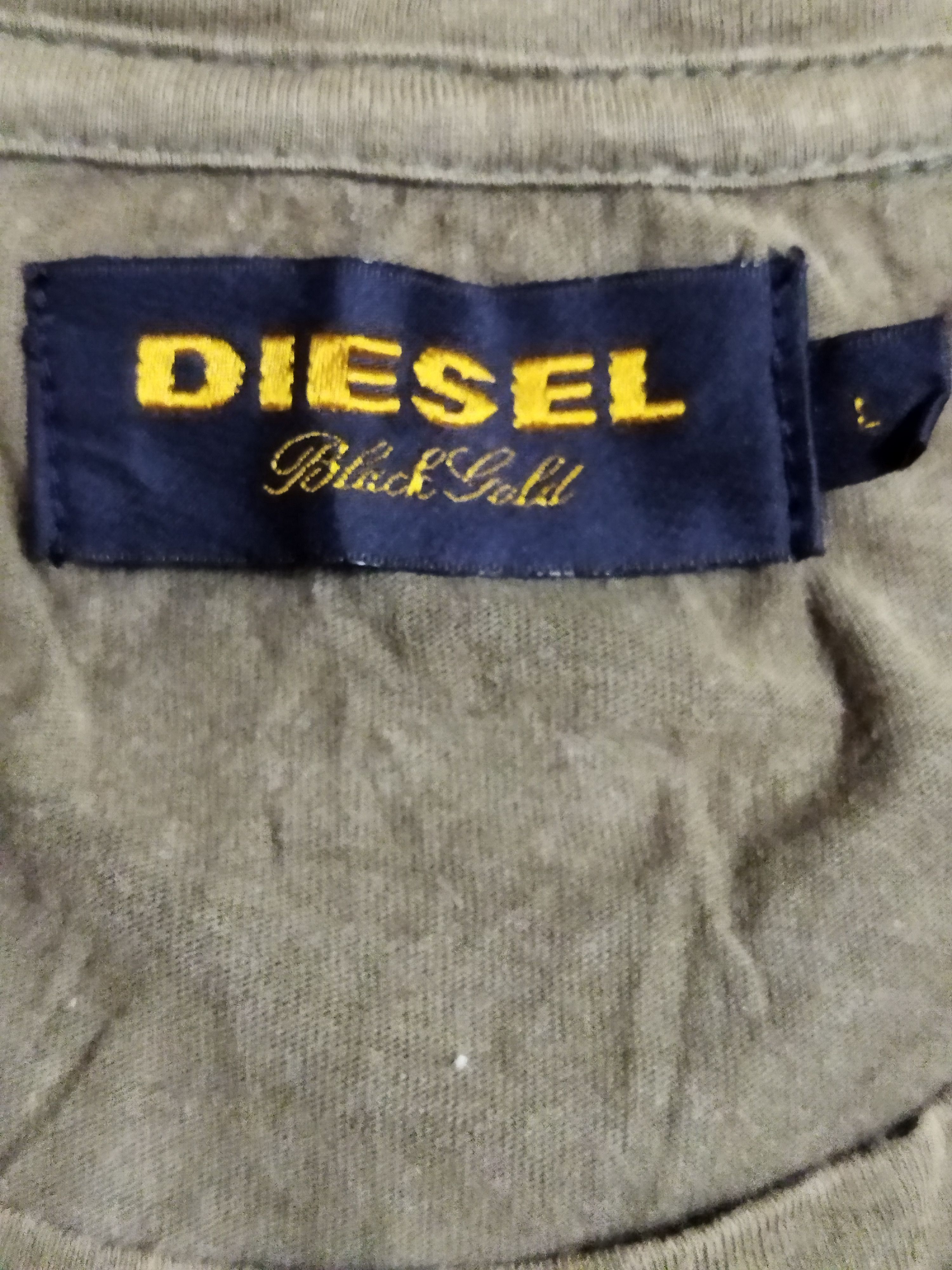 Diesel Diesel Black Gold Tee Size US M / EU 48-50 / 2 - 3 Thumbnail